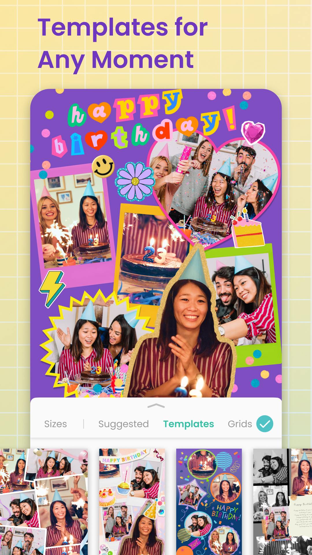 اسکرین شات 6 برنامه PicCollage: Photo Video Editor