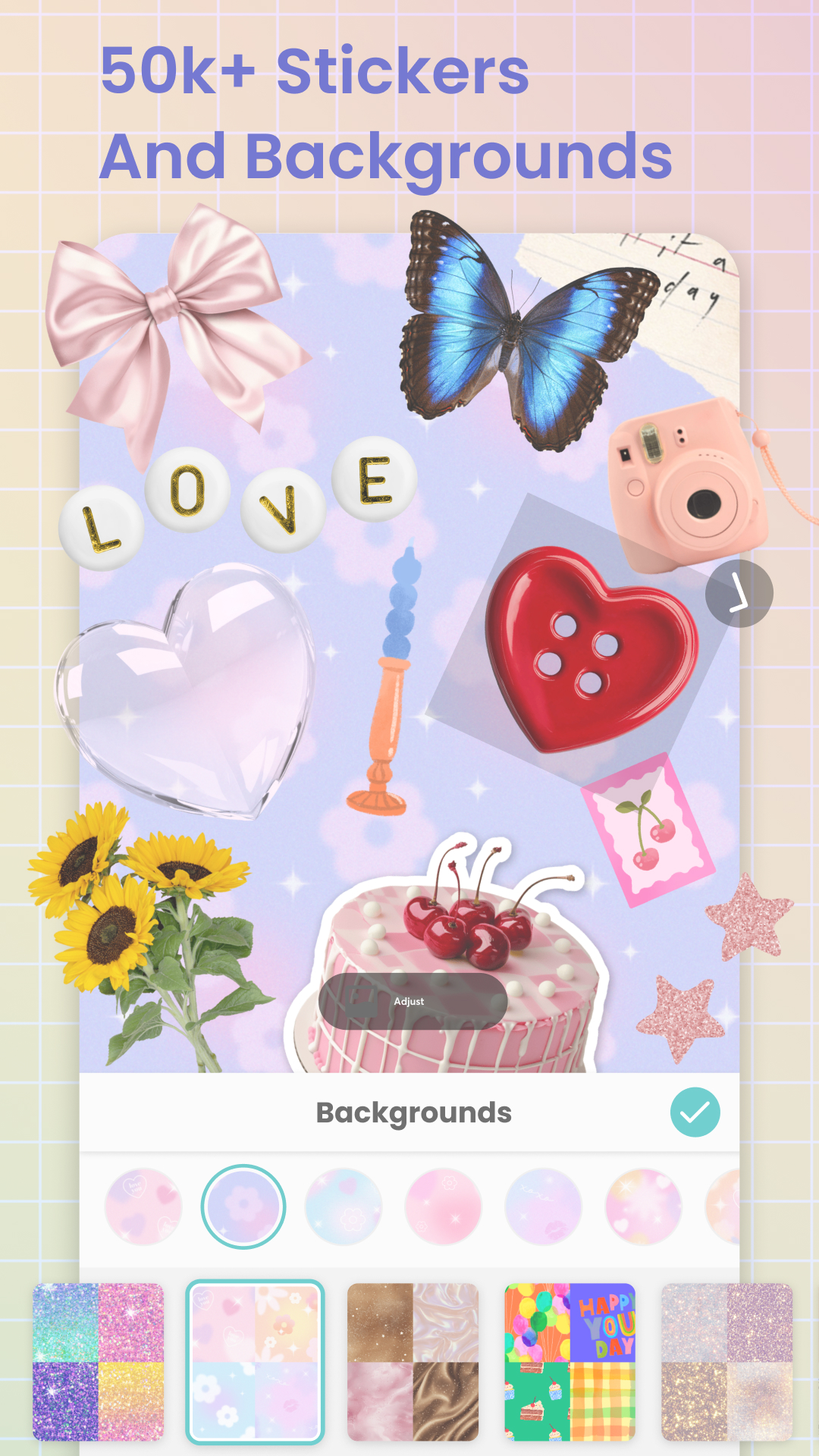 اسکرین شات 8 برنامه PicCollage: Photo Video Editor