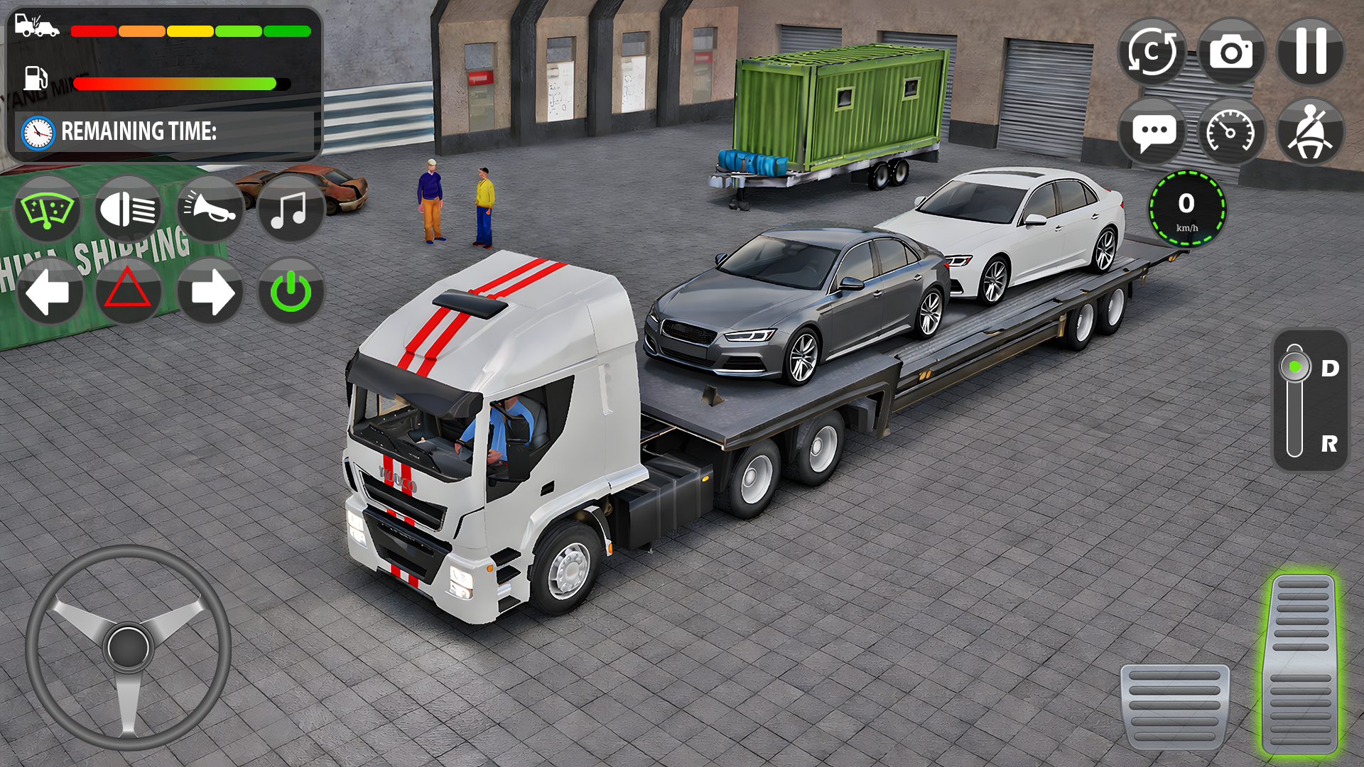 اسکرین شات 3 بازی City Truck Simulator Games 3D