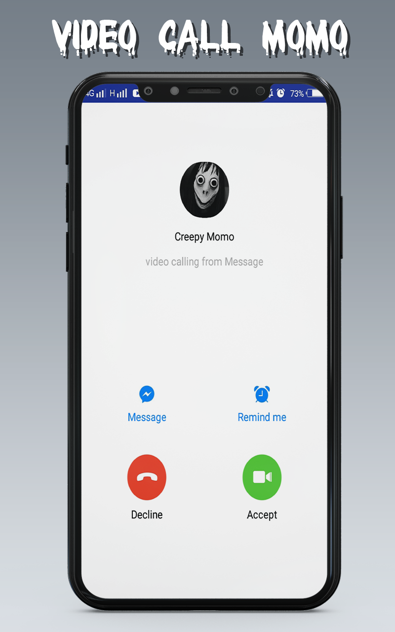 اسکرین شات 2 برنامه Fake Video With Momo - Fake Call Simulation