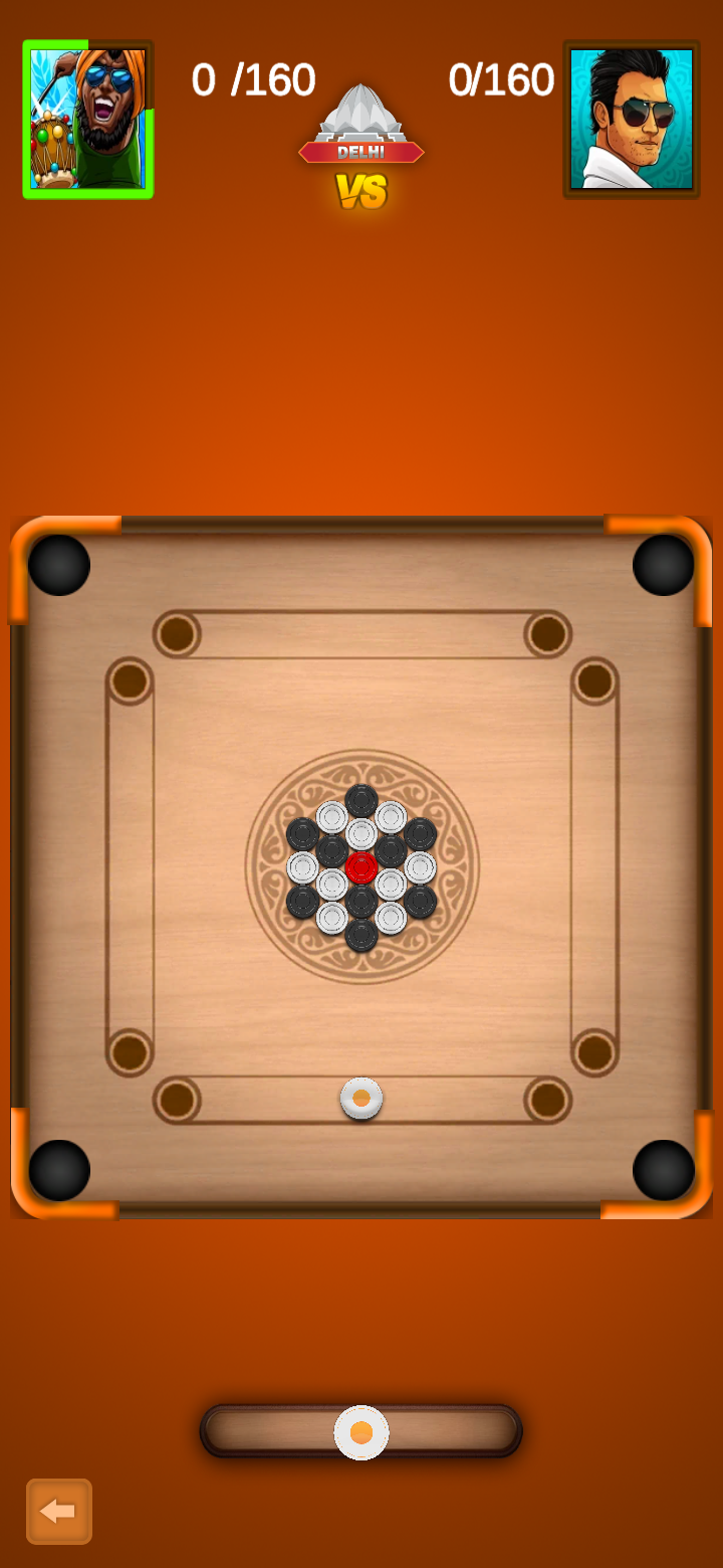 اسکرین شات 1 بازی Carrom Board Carrom Board Game