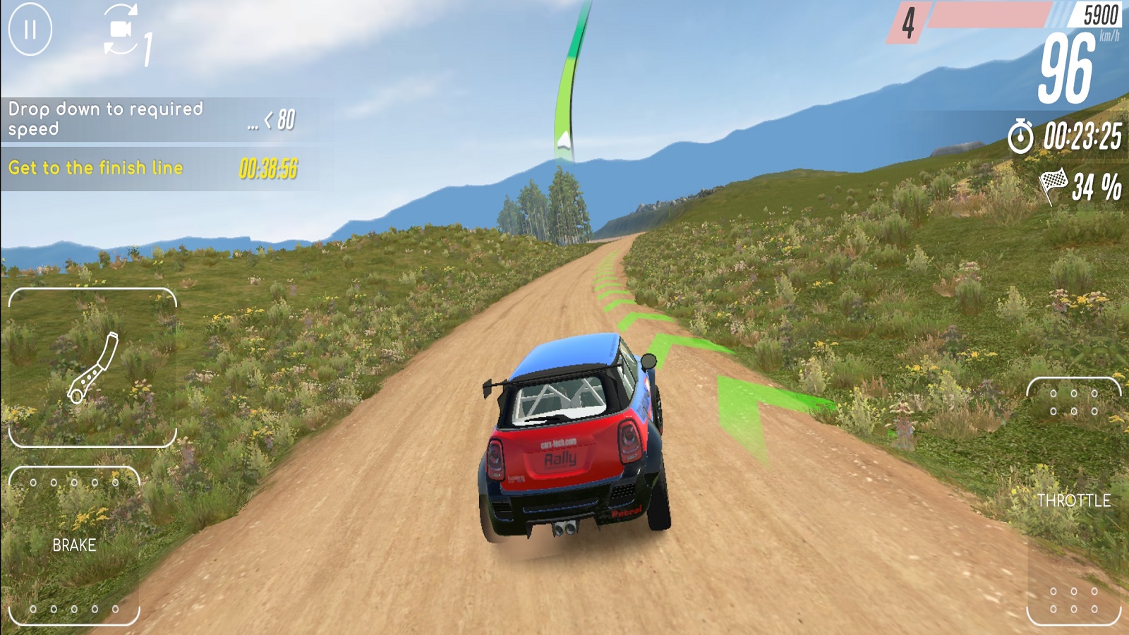 اسکرین شات 4 بازی رالی کار ایکس | نسخه مود شده