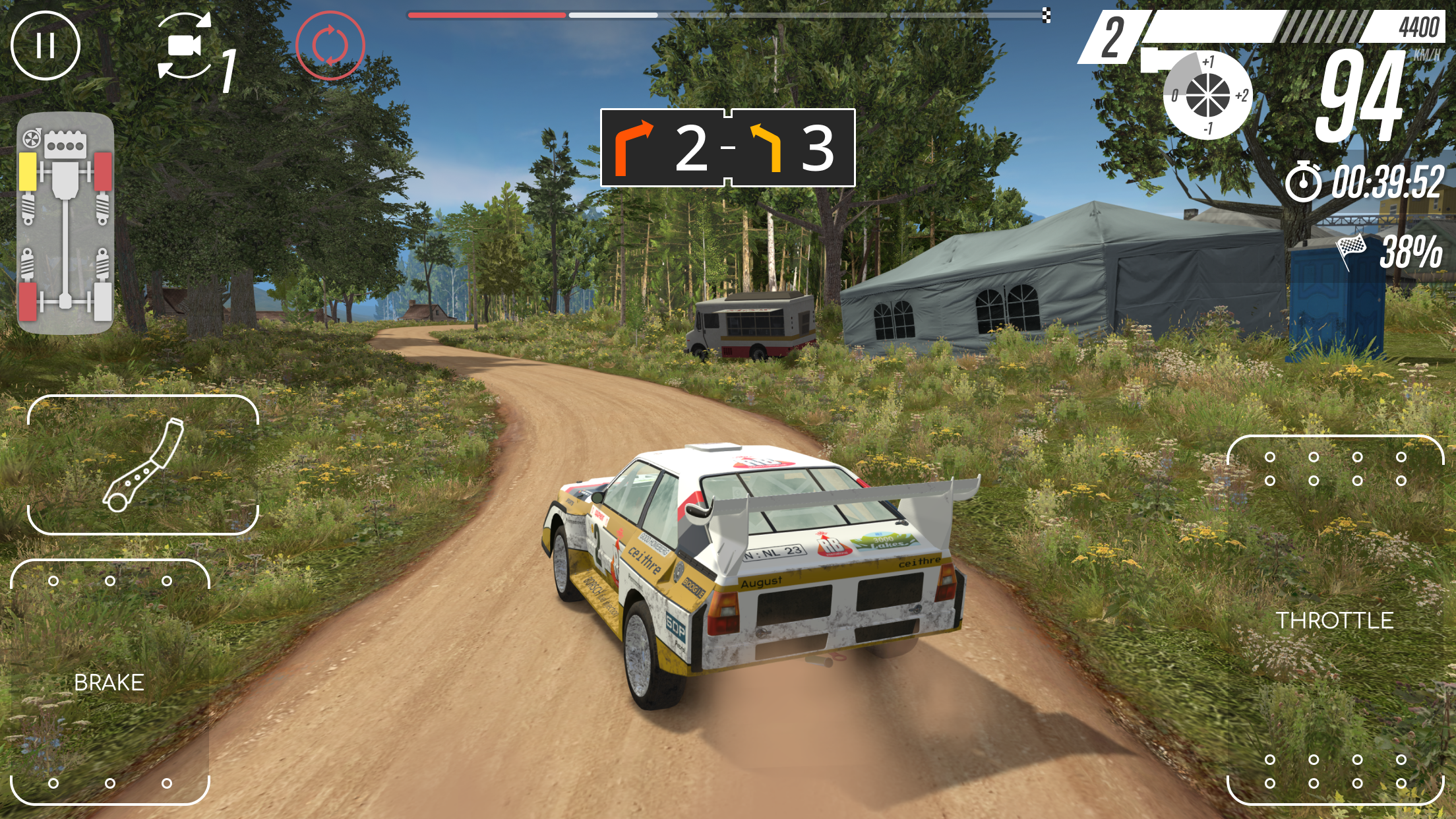 اسکرین شات 2 بازی CarX Rally