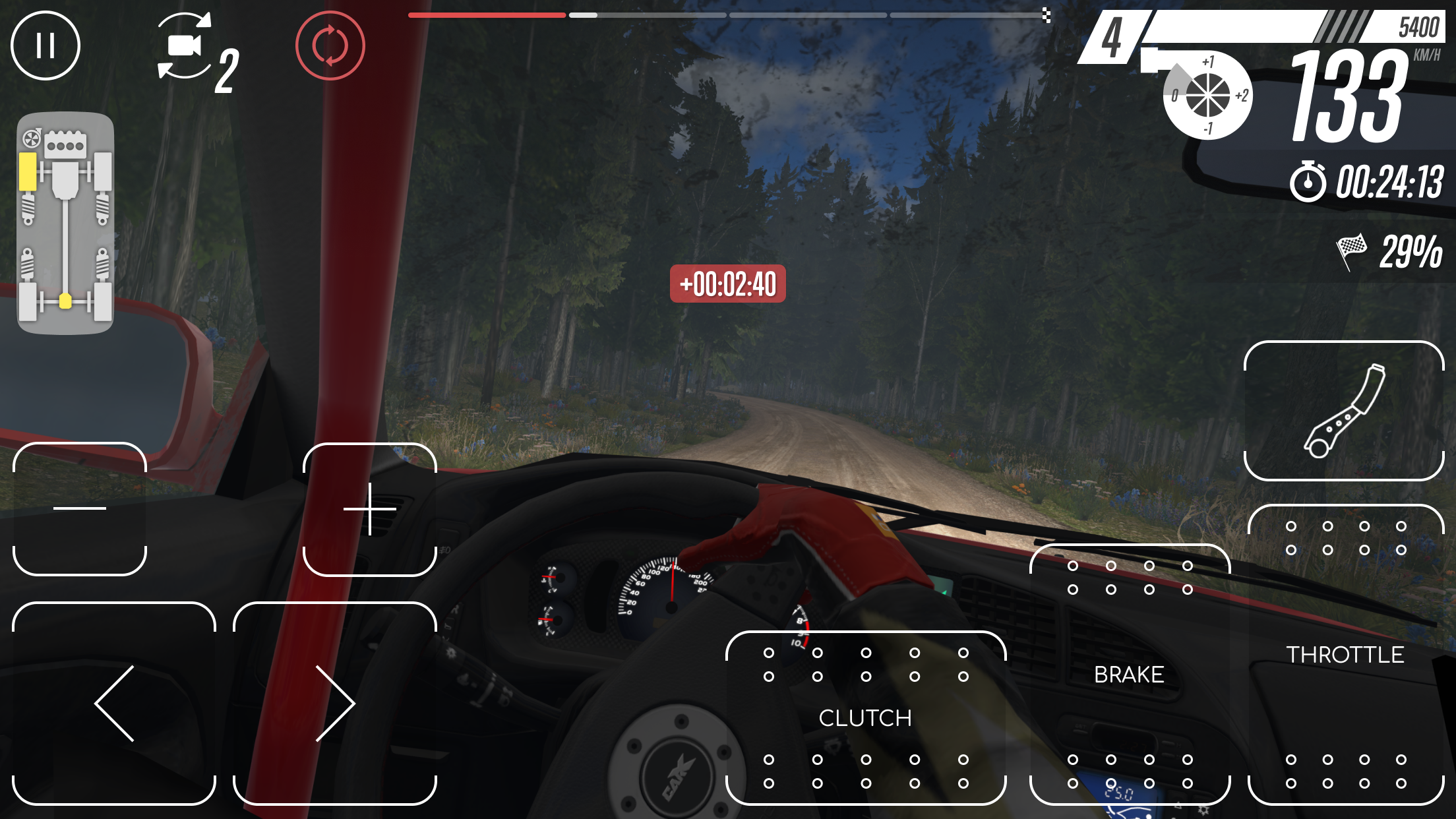 اسکرین شات 4 بازی CarX Rally