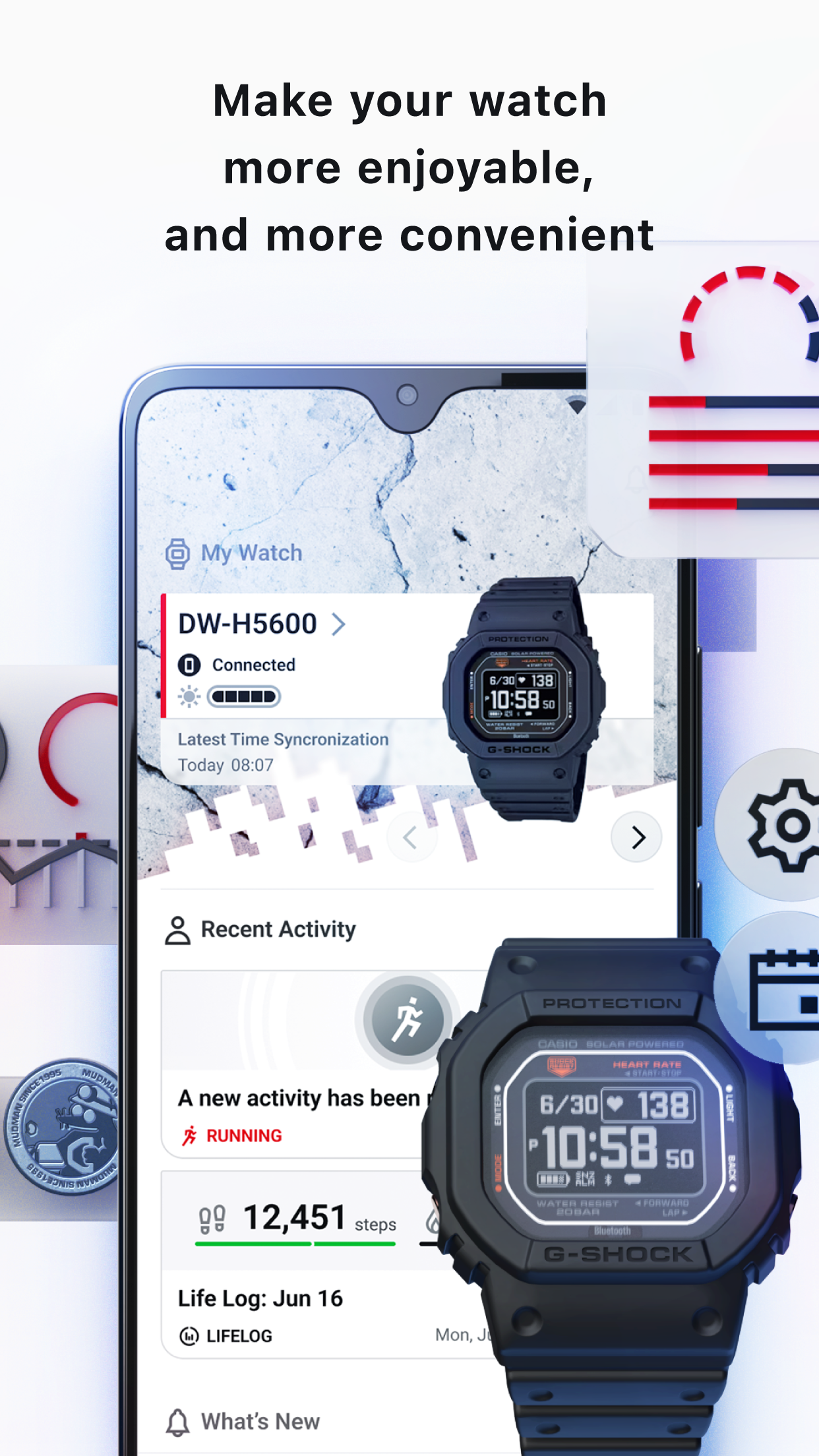 اسکرین شات 1 برنامه CASIO WATCHES
