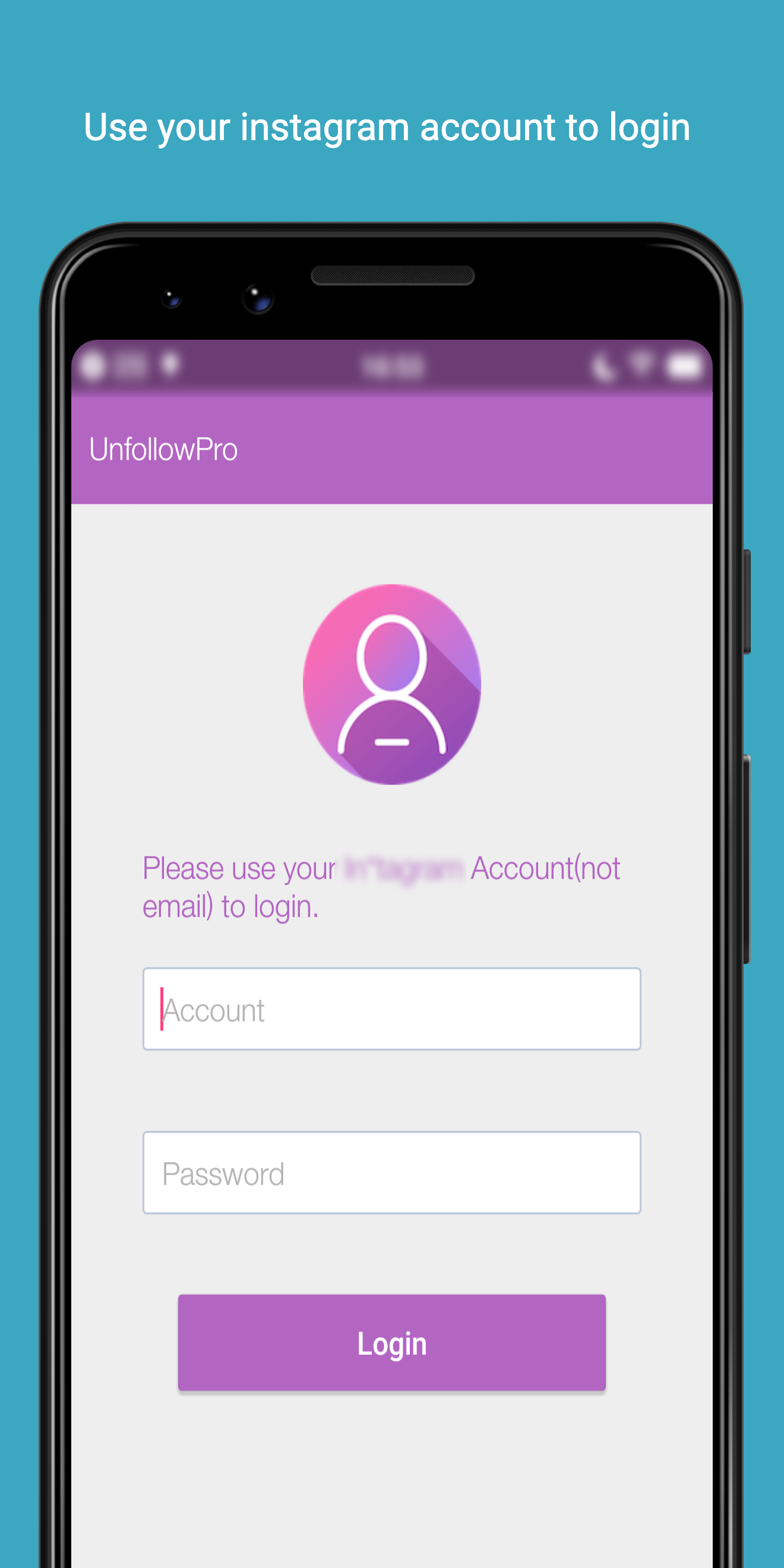 اسکرین شات 1 برنامه Unfollowers  &  Followers