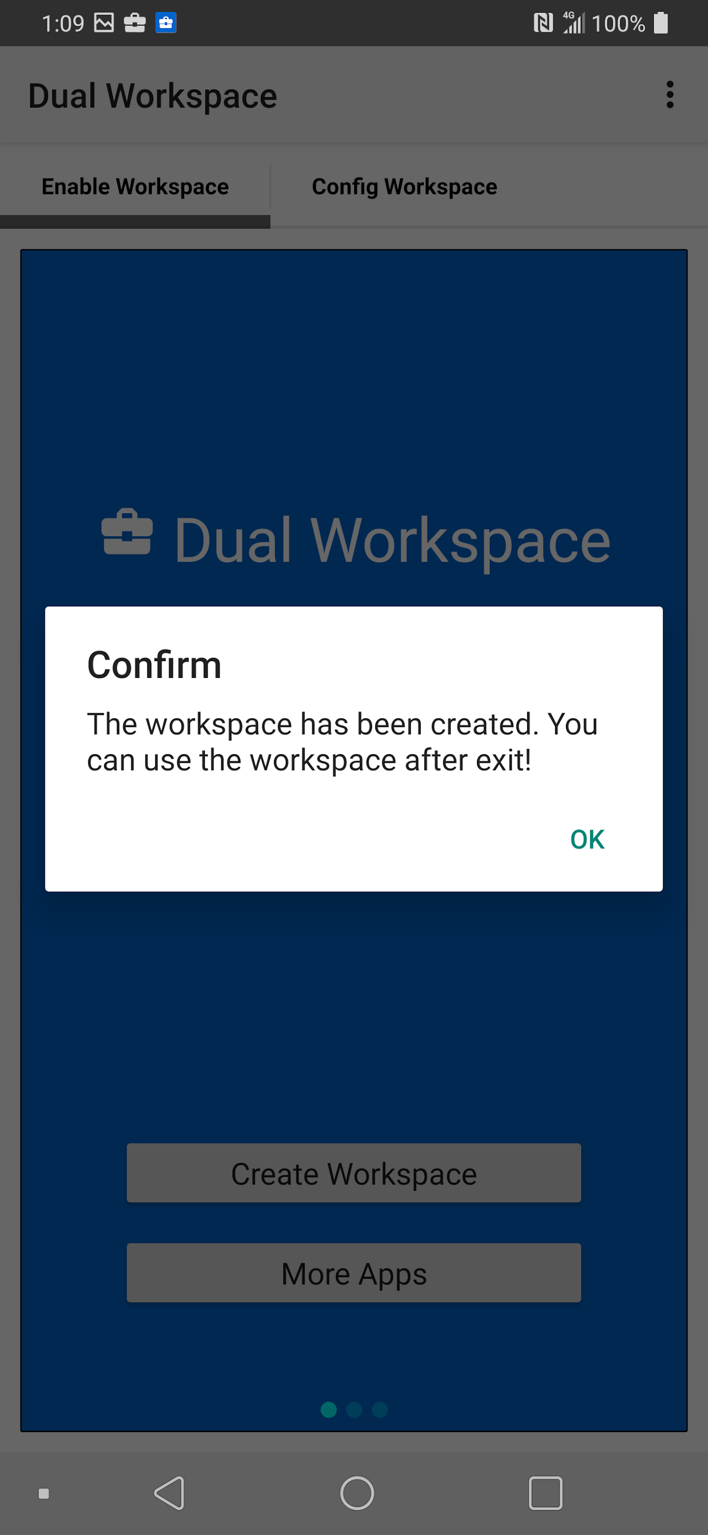 اسکرین شات 4 برنامه Dual Workspace