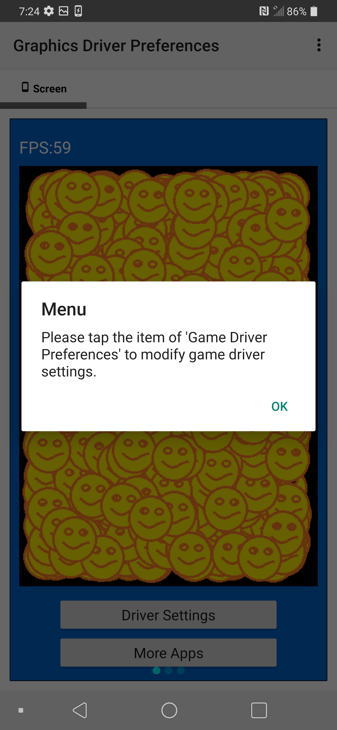اسکرین شات 2 برنامه Graphics Driver Preferences
