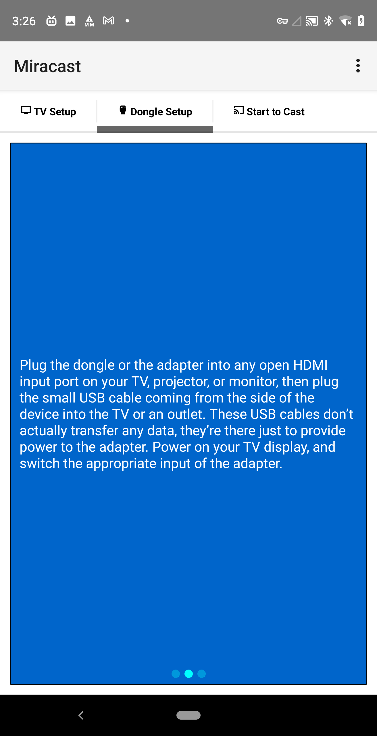 اسکرین شات 5 برنامه Miracast