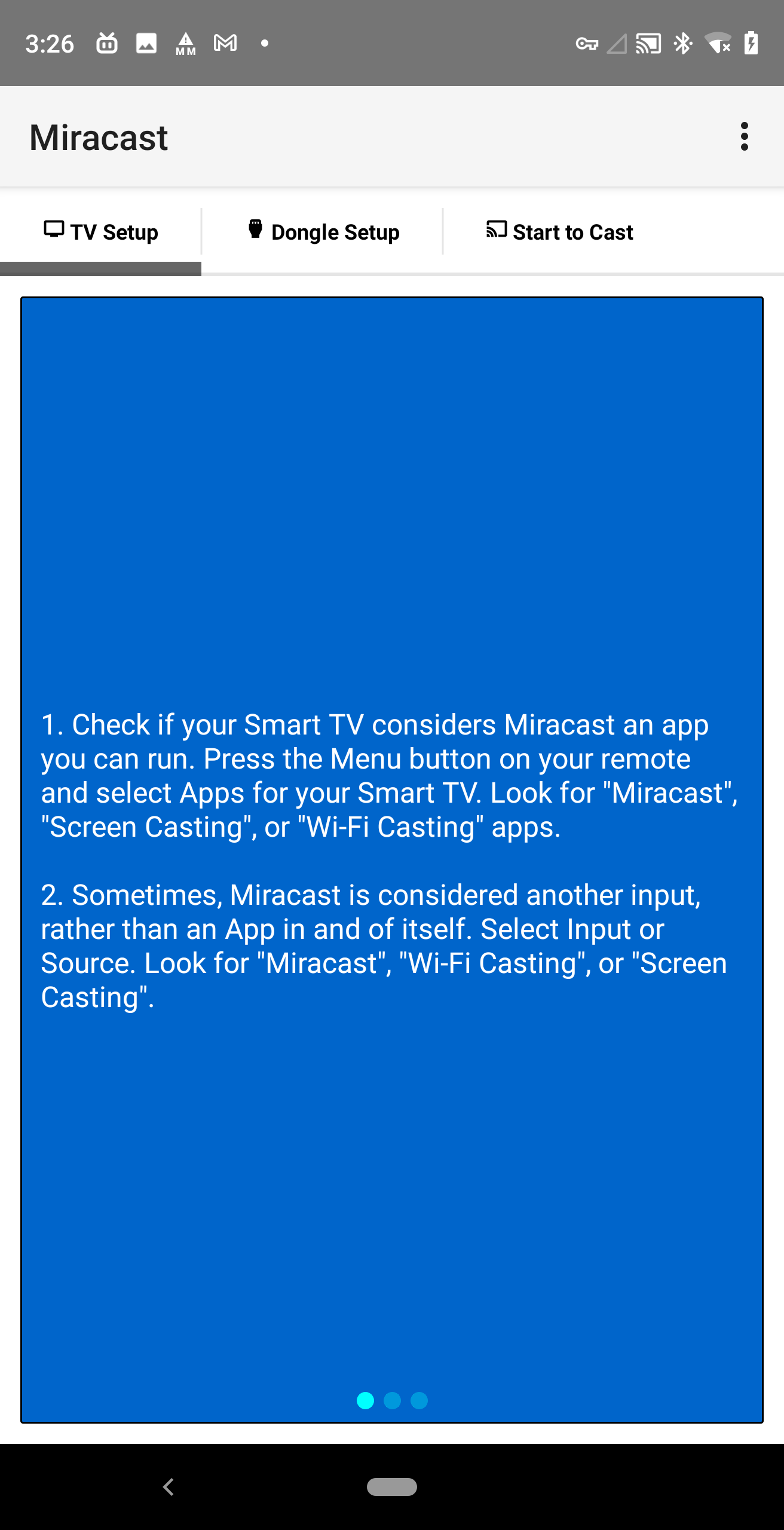 اسکرین شات 6 برنامه Miracast