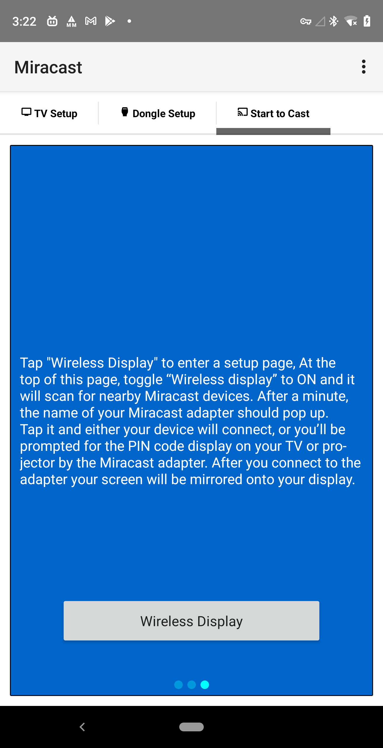 اسکرین شات 1 برنامه Miracast
