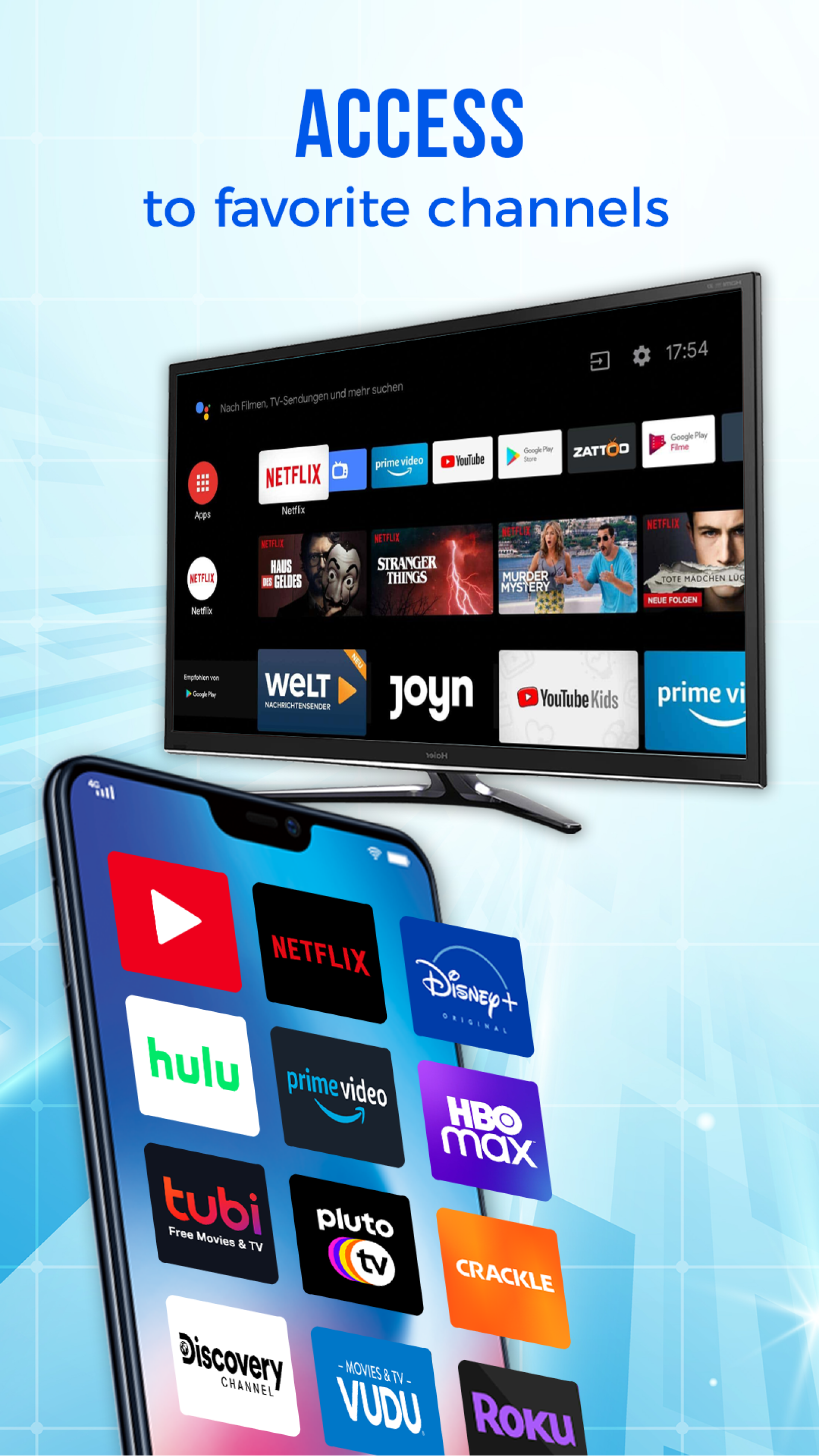 اسکرین شات 6 برنامه Cast to TV & Screen Mirroring
