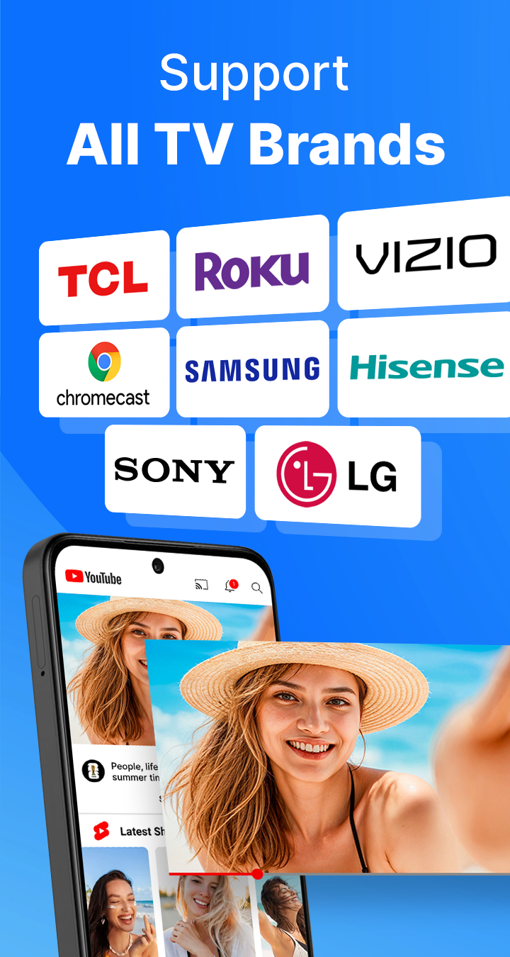اسکرین شات 2 برنامه Cast to TV - Screen Mirroring