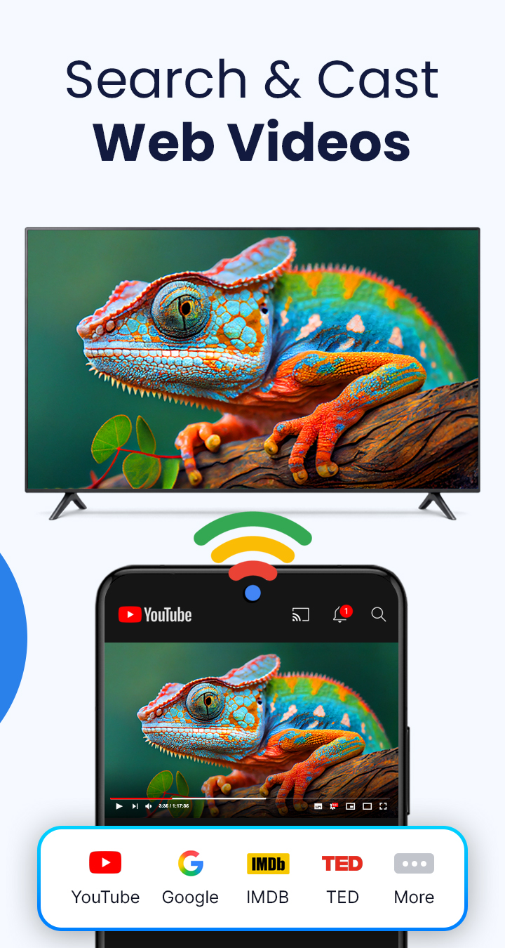 اسکرین شات 7 برنامه Cast for Chromecast & TV Cast