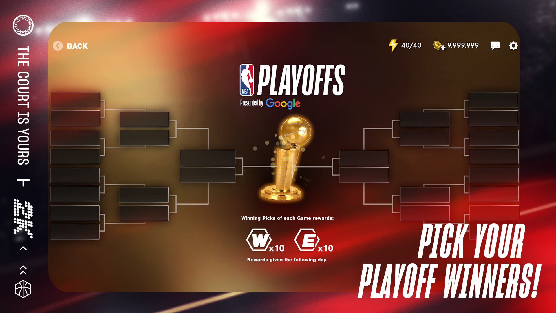 اسکرین شات 3 بازی NBA 2K Mobile Basketball Game