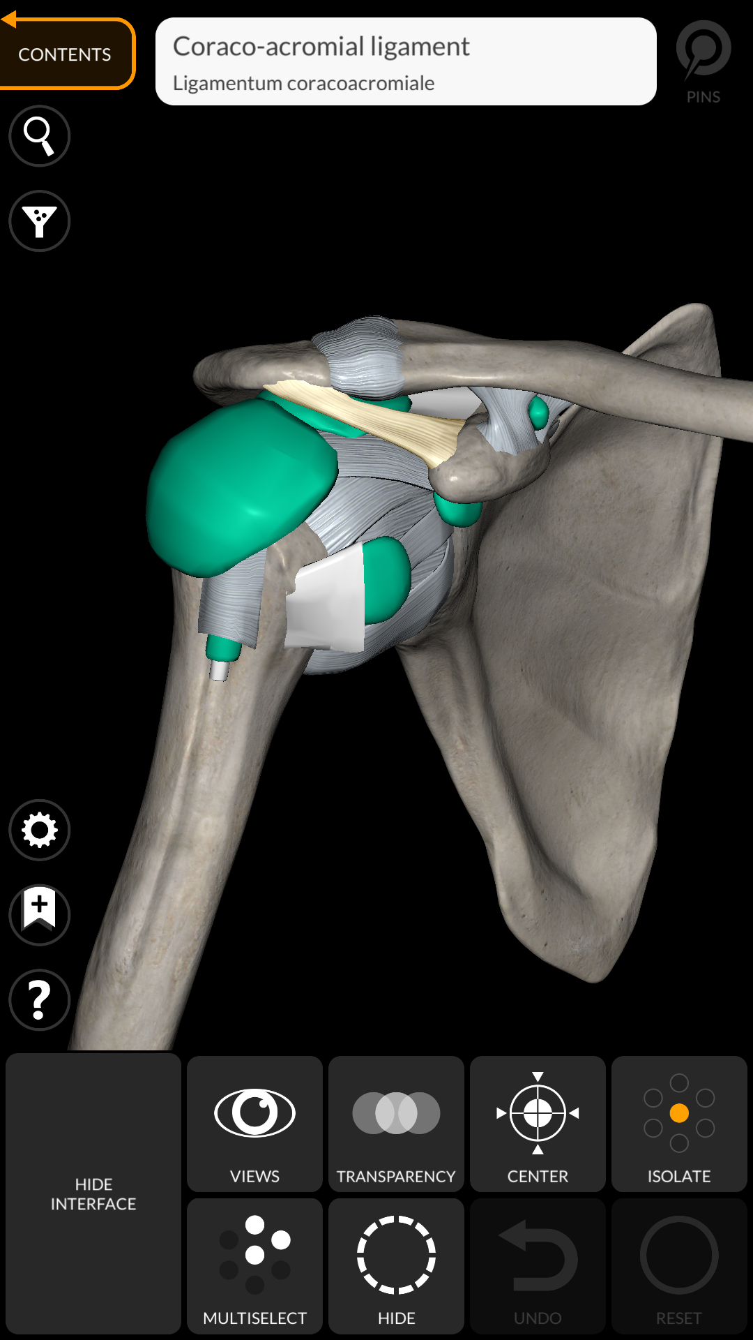 اسکرین شات 4 برنامه Anatomy 3D Atlas