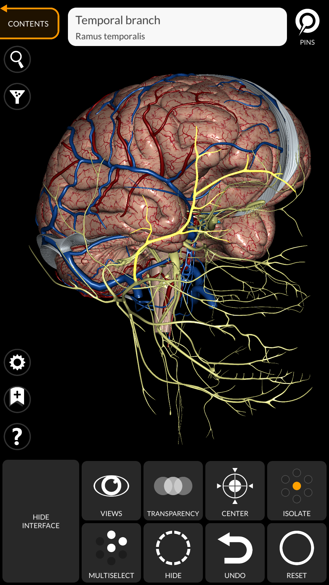 اسکرین شات 7 برنامه Anatomy 3D Atlas