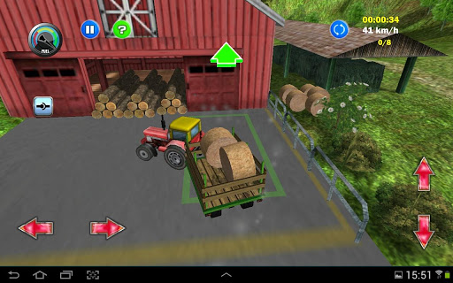 اسکرین شات 4 بازی Tractor Farm Driving Simulator