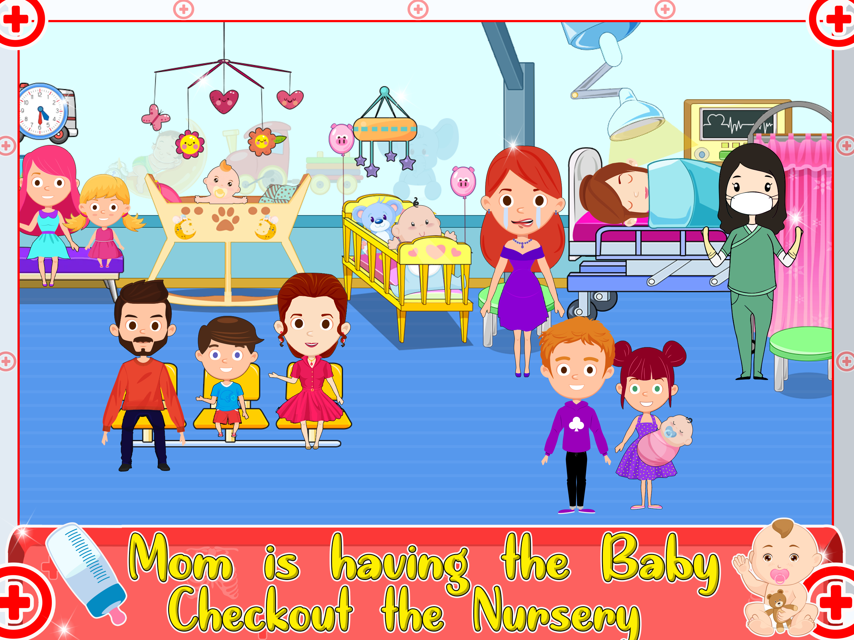 اسکرین شات 3 برنامه Toon Town: Hospital