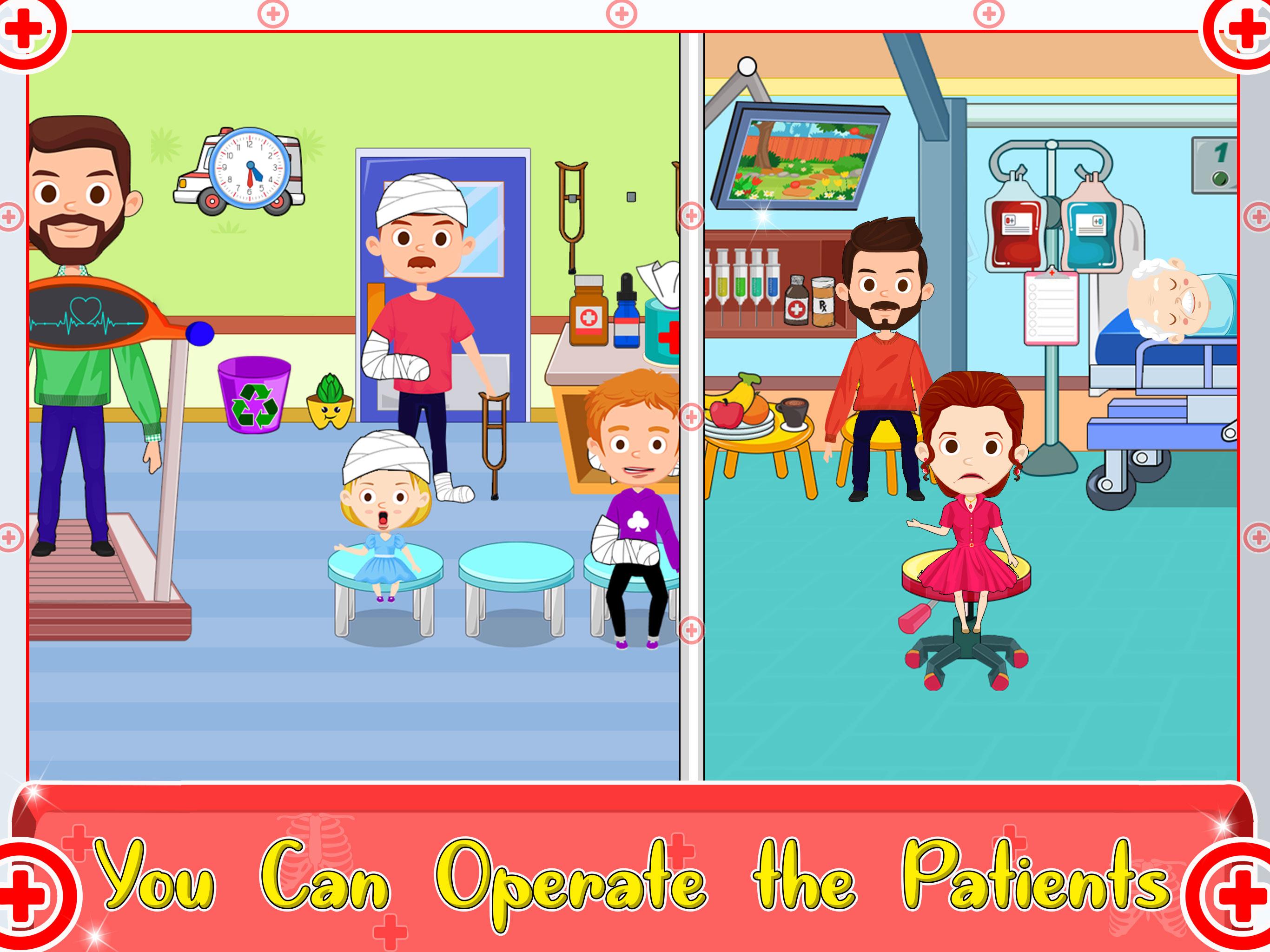 اسکرین شات 5 برنامه Toon Town: Hospital