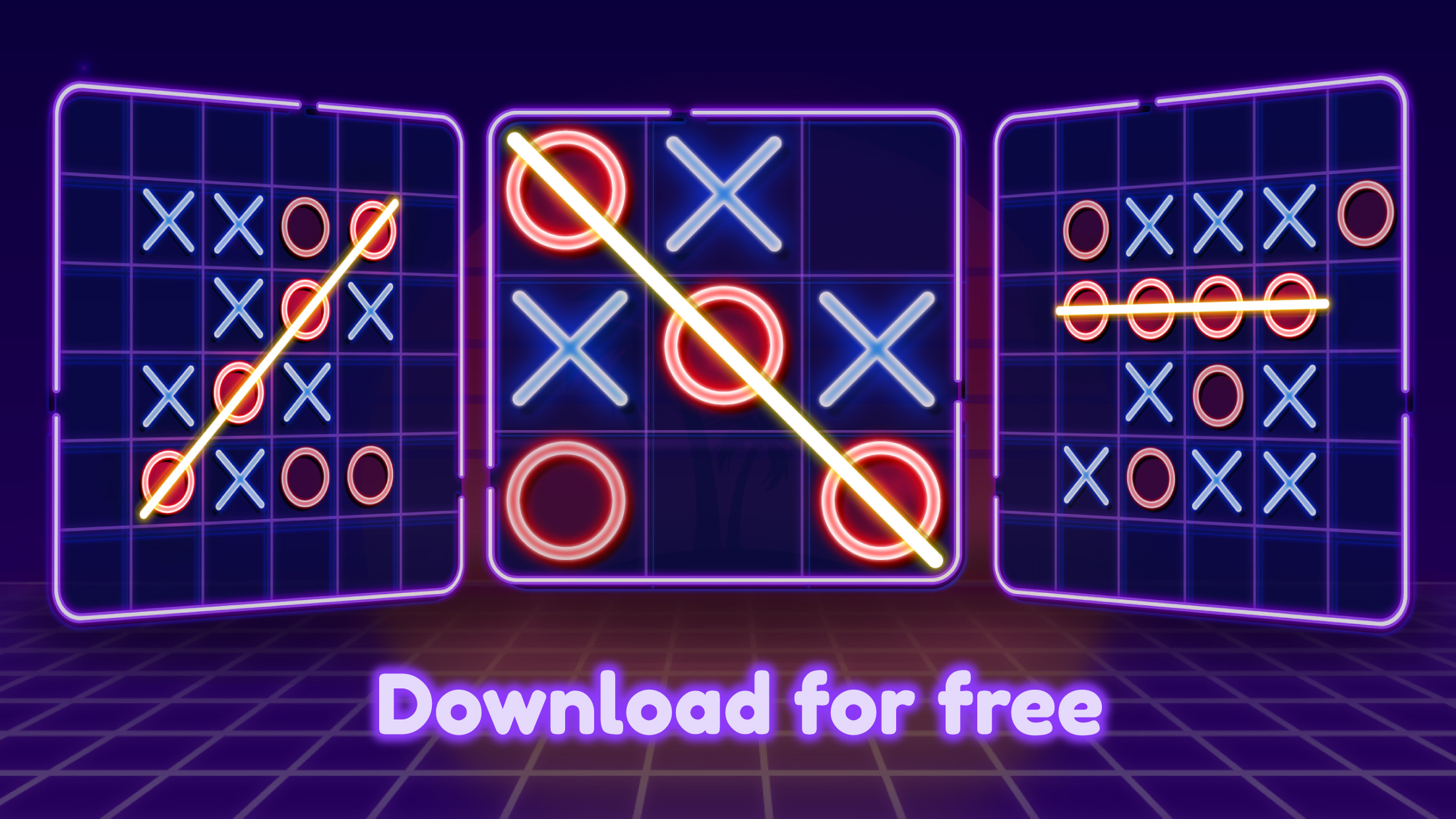 اسکرین شات 6 بازی Tic Tac Toe - 2 Player XO