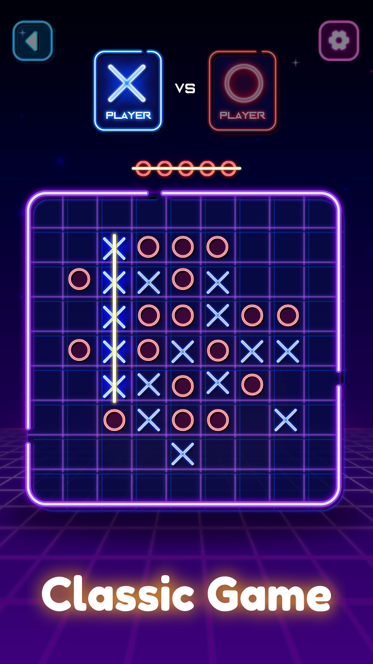 اسکرین شات 4 بازی Tic Tac Toe - 2 Player XO