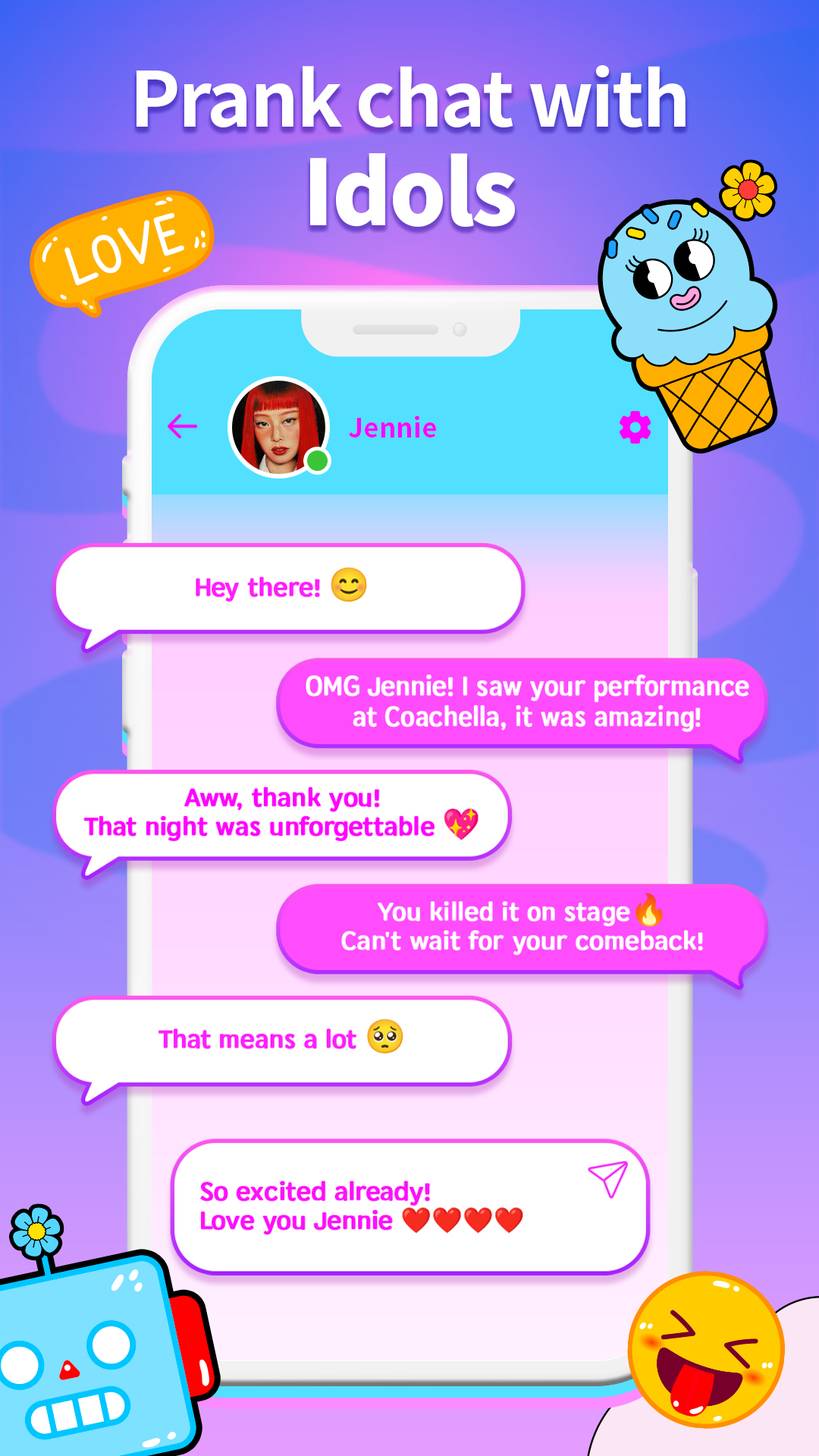 اسکرین شات 4 بازی Celeb Prank Call