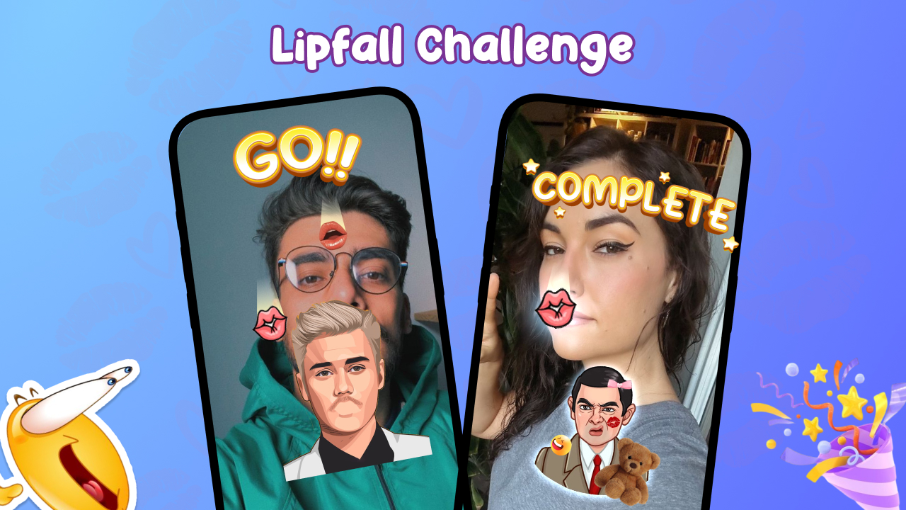 اسکرین شات 1 برنامه Lip Fall Filter