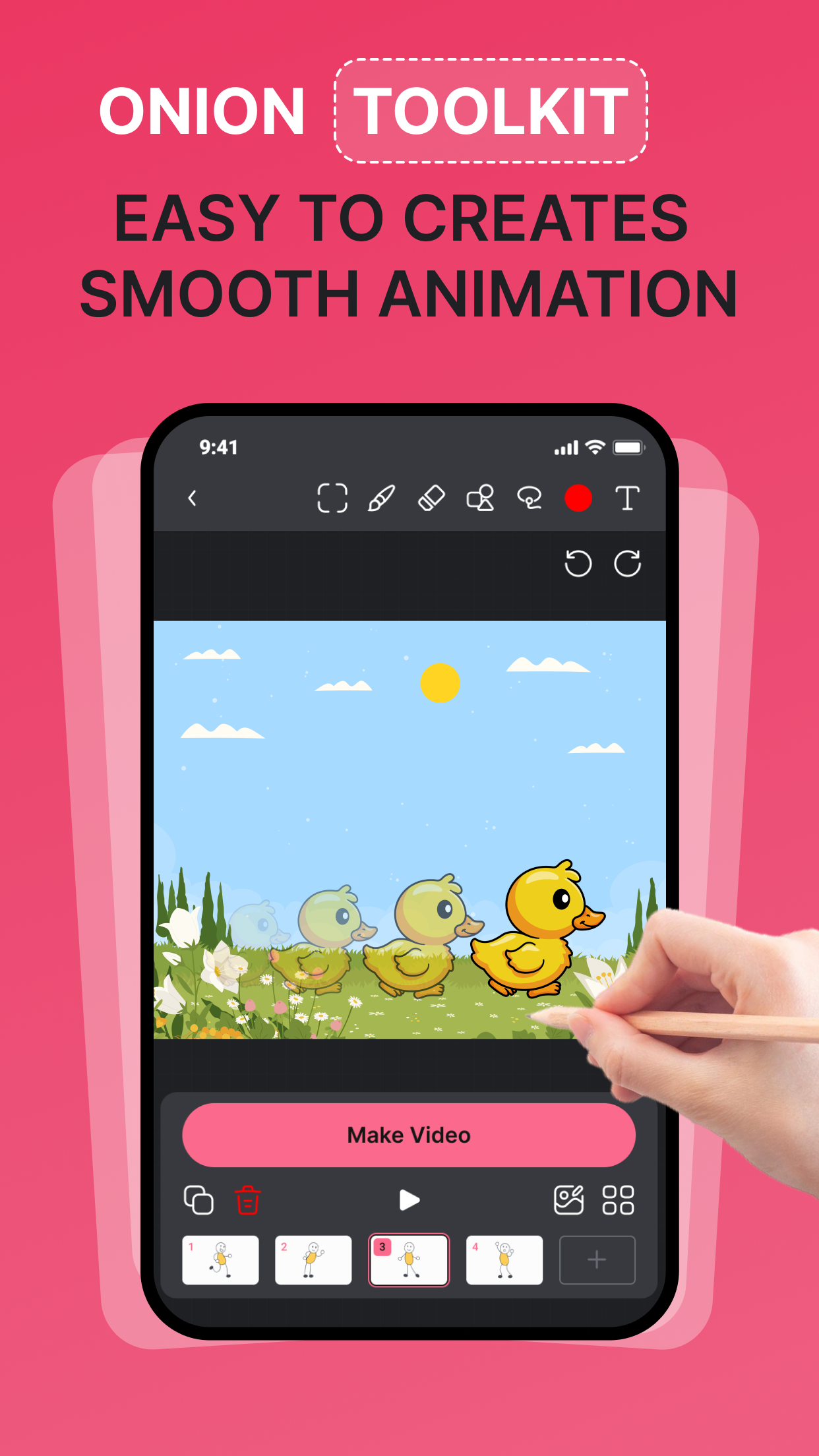 اسکرین شات 2 برنامه Animation Creator: Flipbook 2D
