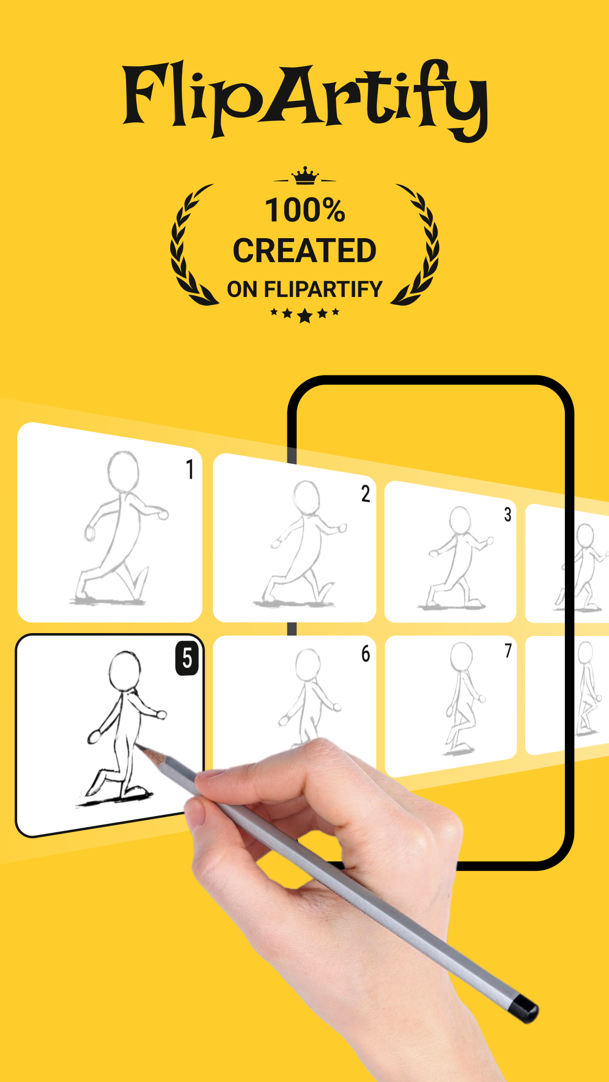 اسکرین شات 1 برنامه FlipArtify - 2D Cartoon Maker