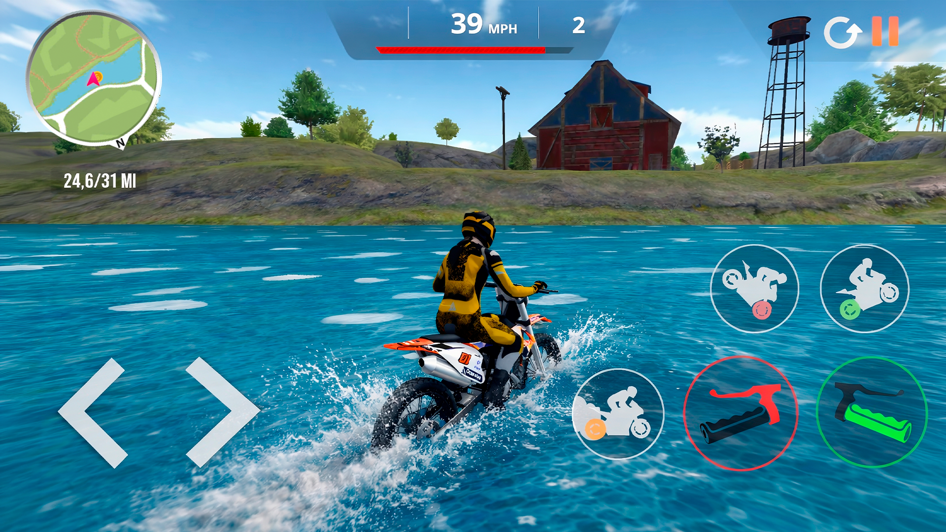اسکرین شات 4 بازی Motorcycle Real Simulator