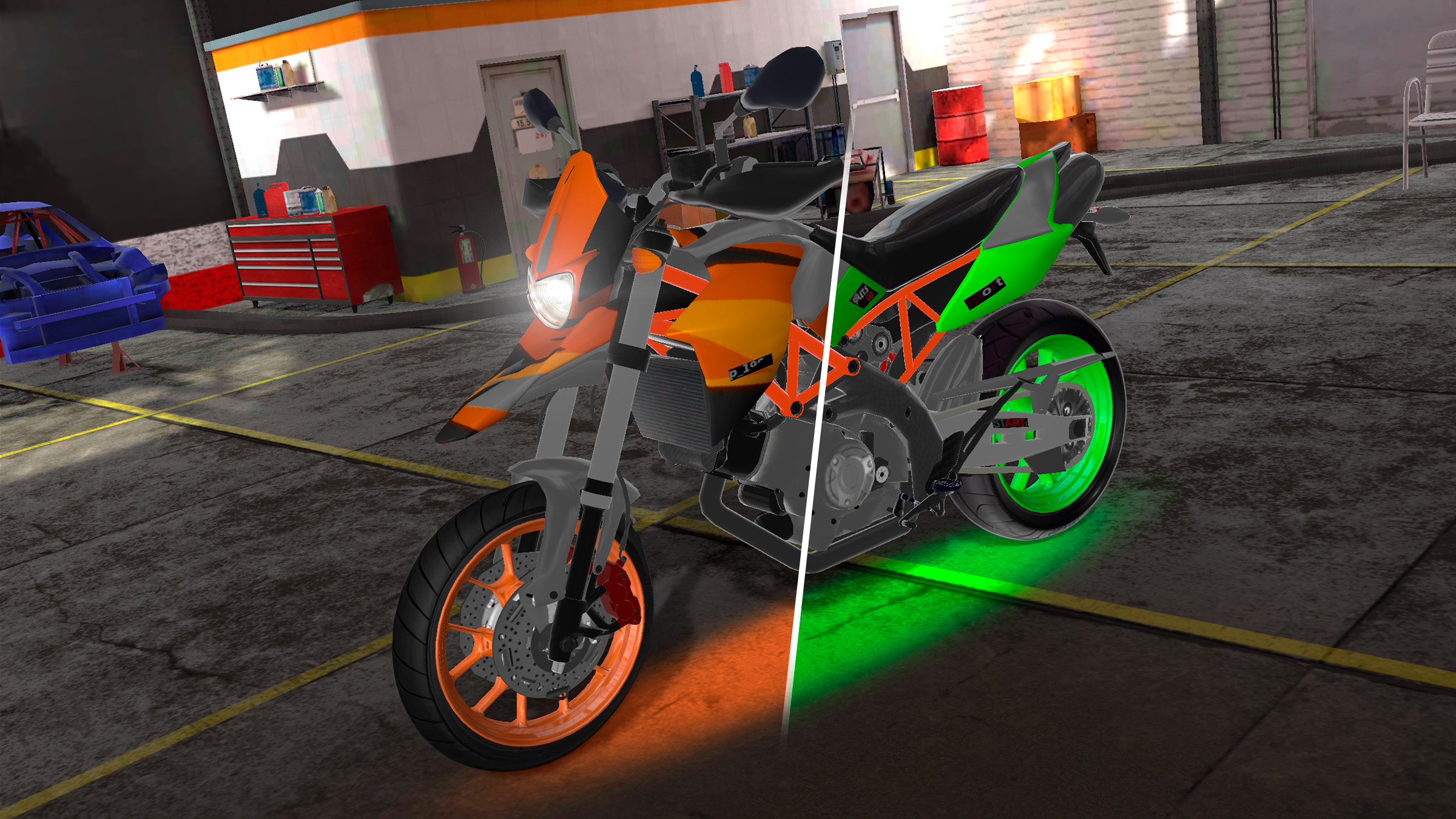 اسکرین شات 2 بازی Motorcycle Real Simulator