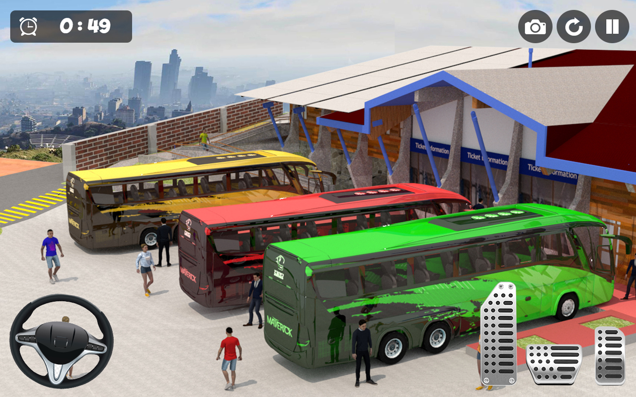 اسکرین شات 4 بازی Mountain Driving Sim Bus Games