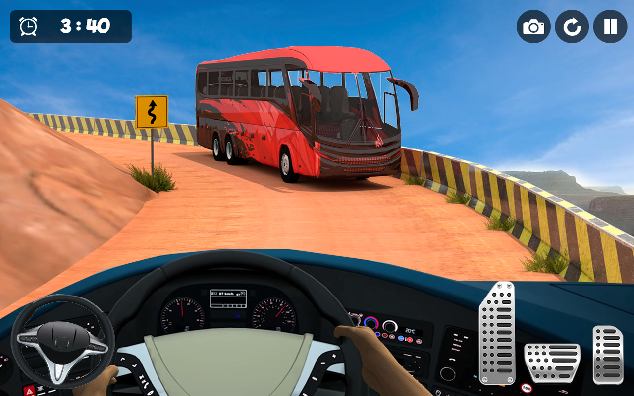 اسکرین شات 1 بازی Mountain Driving Sim Bus Games