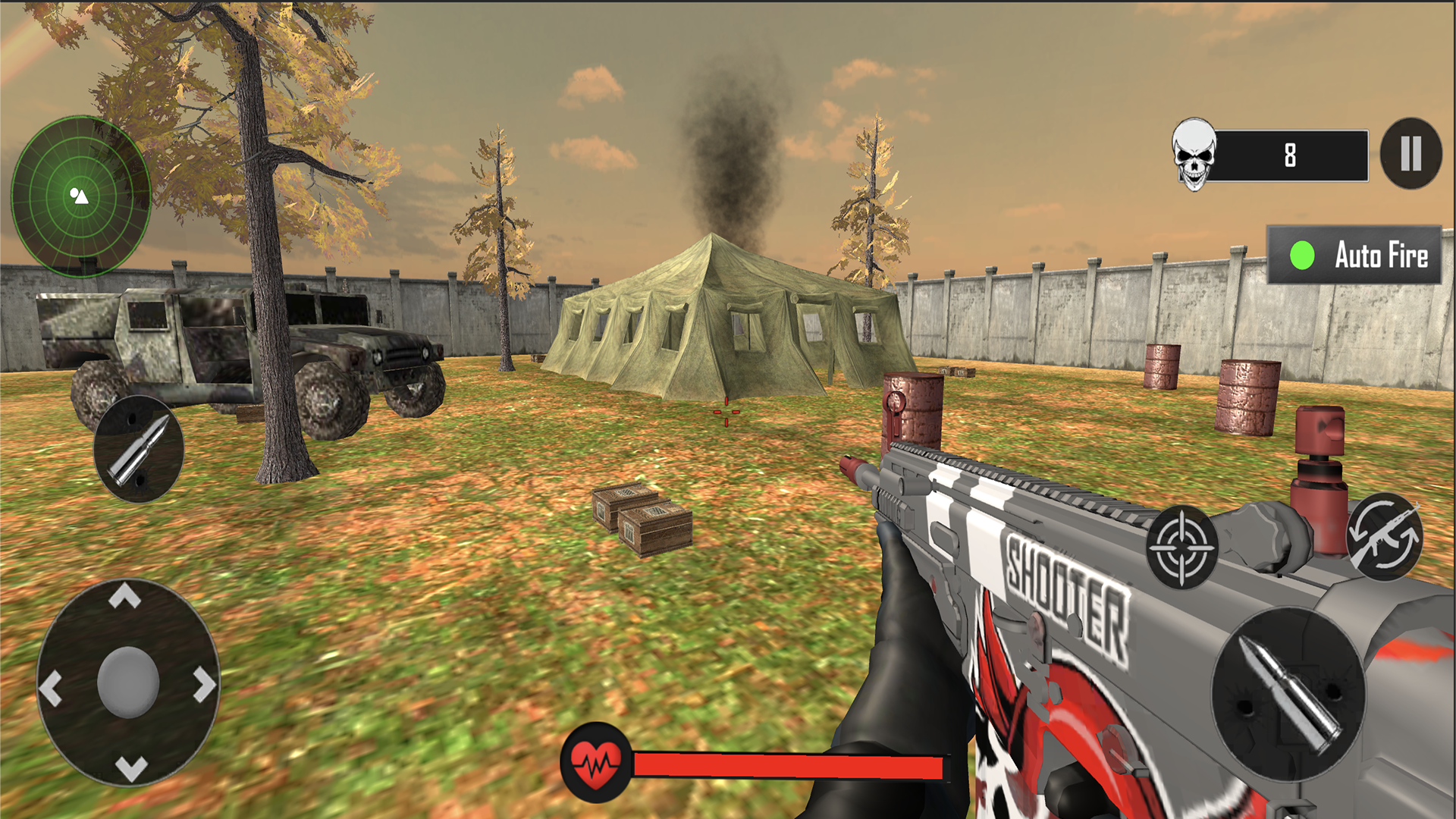 اسکرین شات 1 بازی Gun Games FPS Shooting Offline