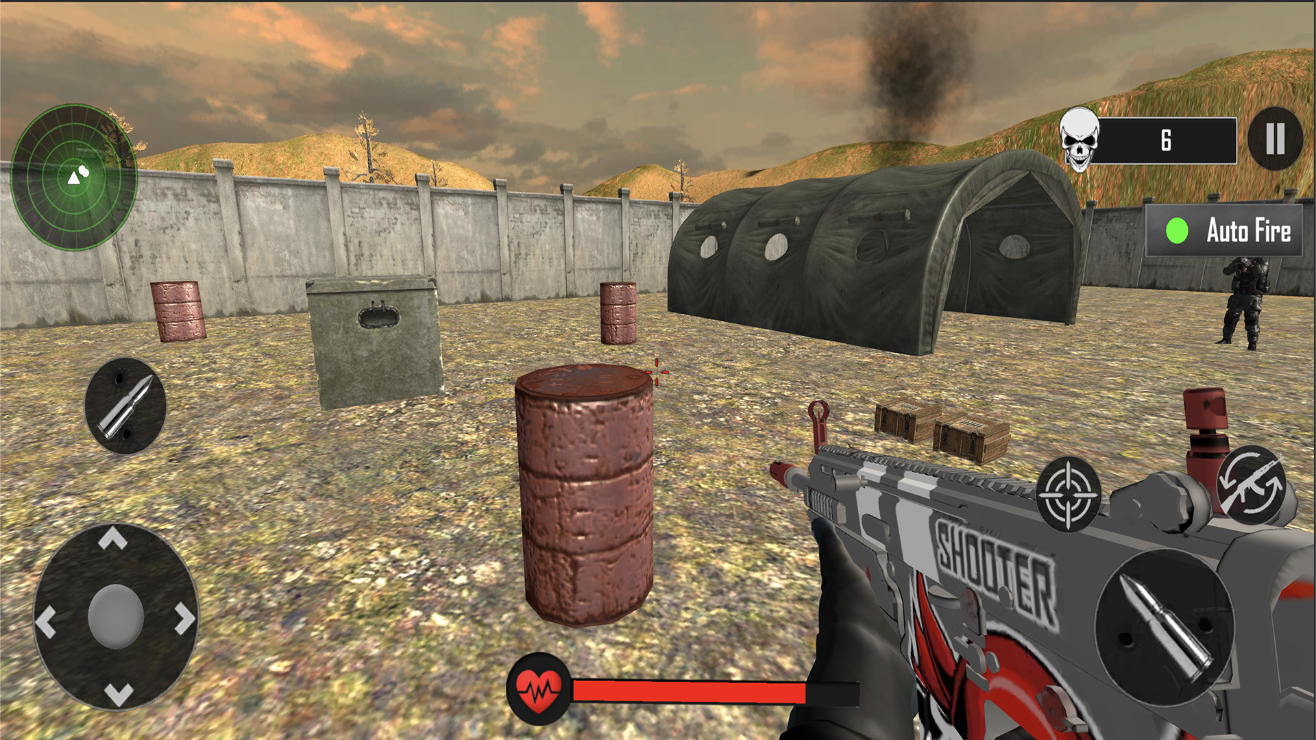 اسکرین شات 3 بازی Gun Games FPS Shooting Offline