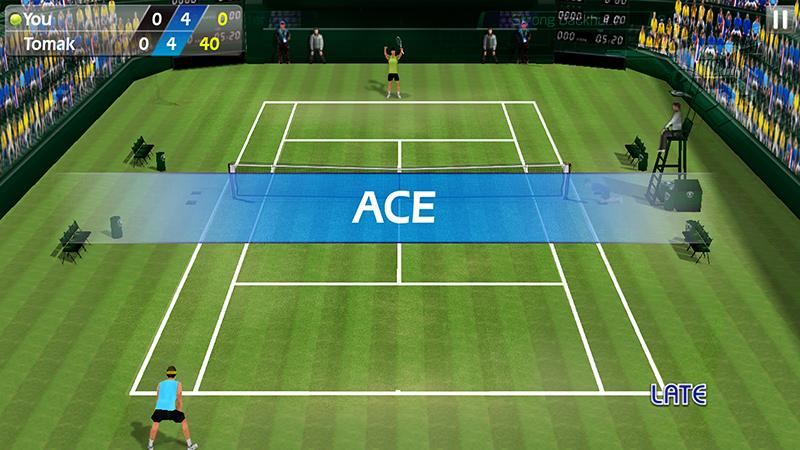 اسکرین شات 2 بازی 3D Tennis