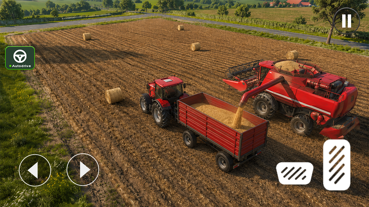 اسکرین شات 1 بازی Modern Tractor Farming Game