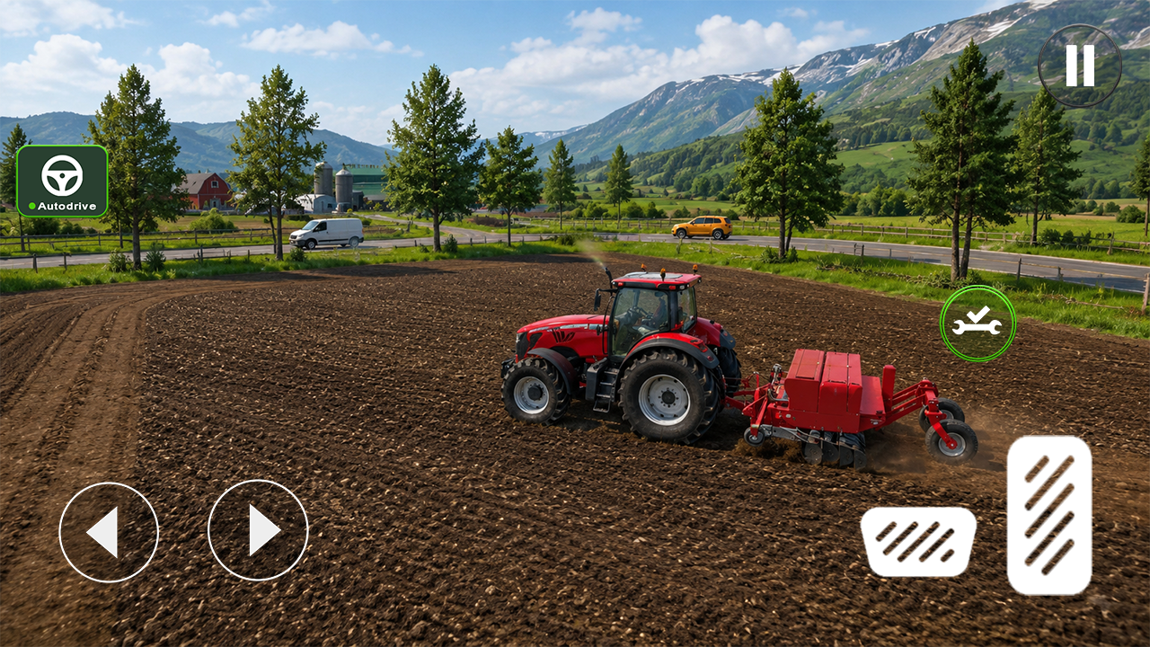 اسکرین شات 6 بازی Modern Tractor Farming Game