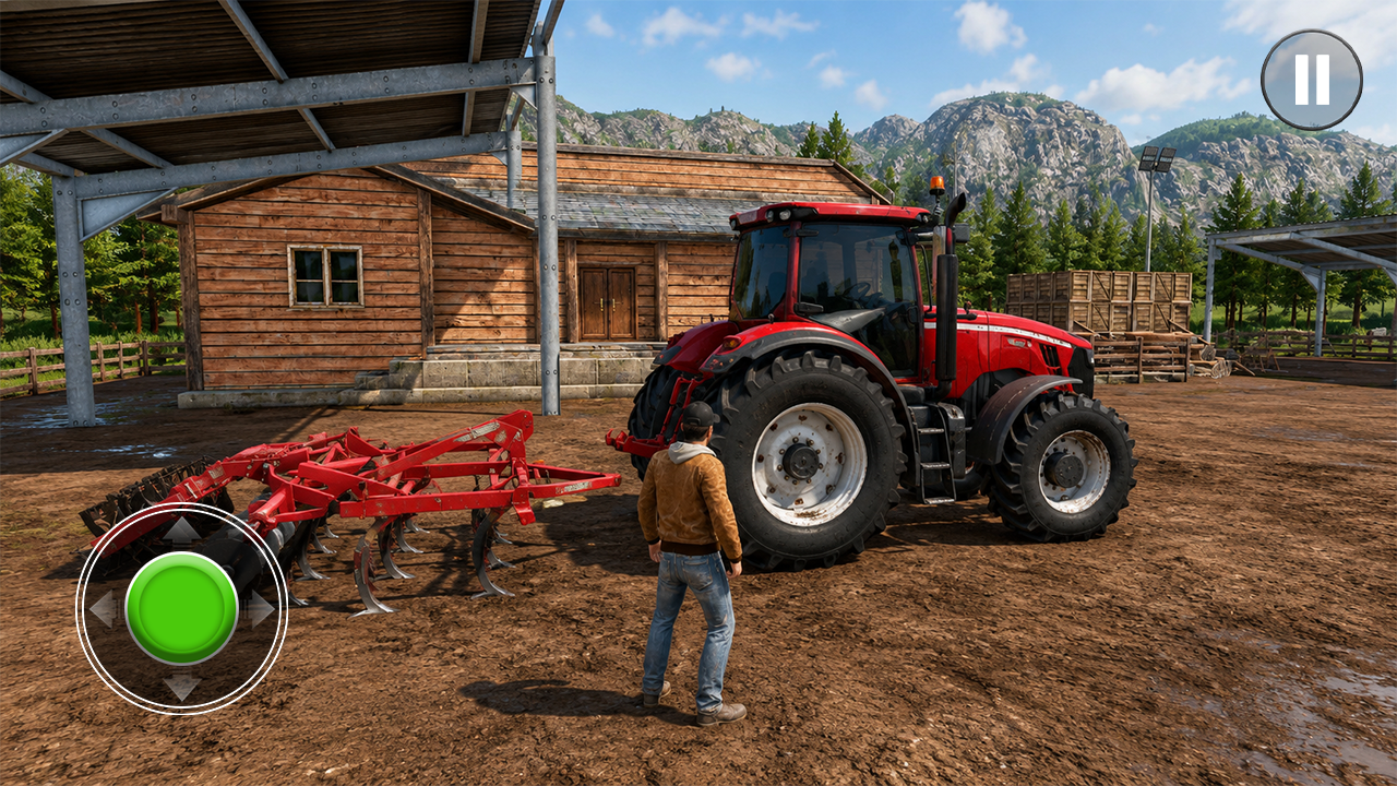 اسکرین شات 3 بازی Modern Tractor Farming Game