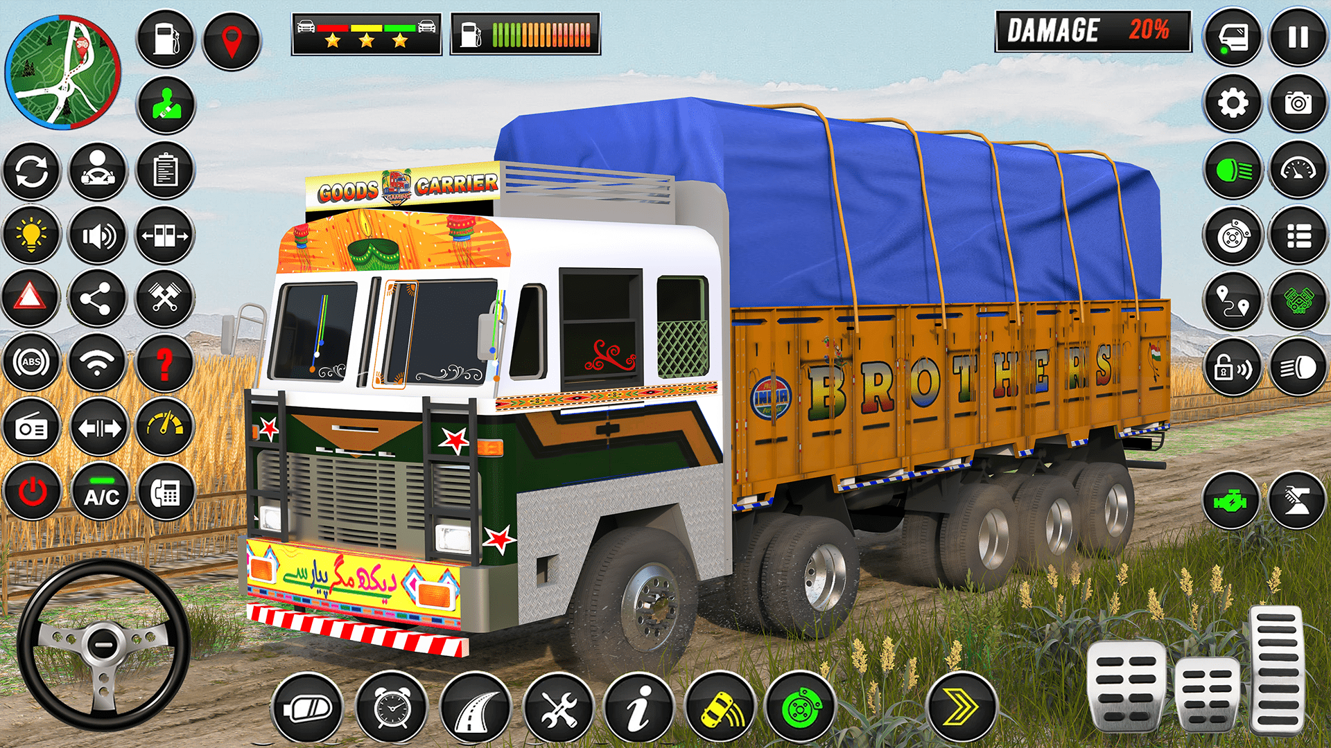 اسکرین شات 2 بازی Indian cargo Truck Driver 2026