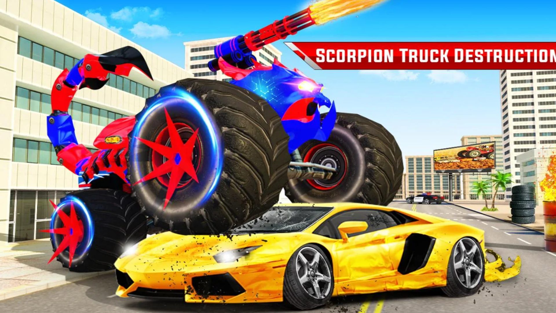 اسکرین شات 3 برنامه Scorpion Robot Truck Transform