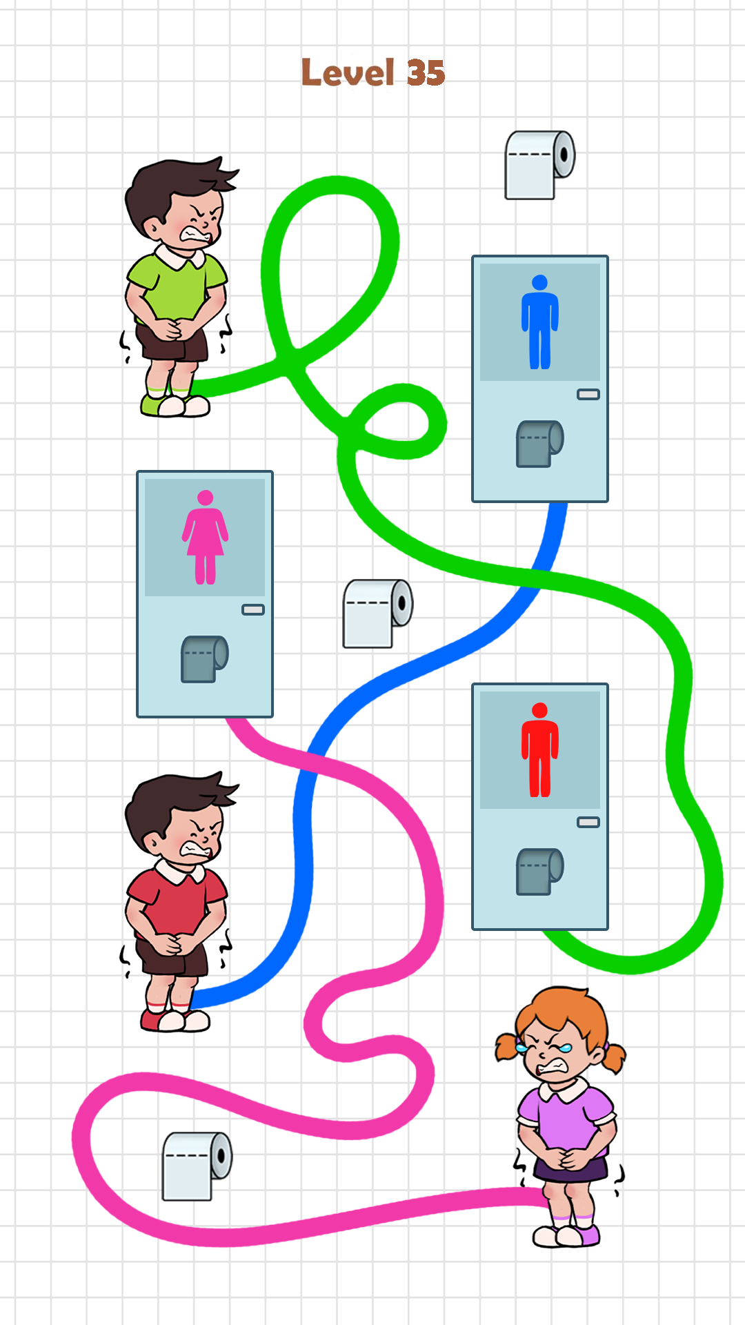 اسکرین شات 6 بازی Toilet Rush Race: Pee Master