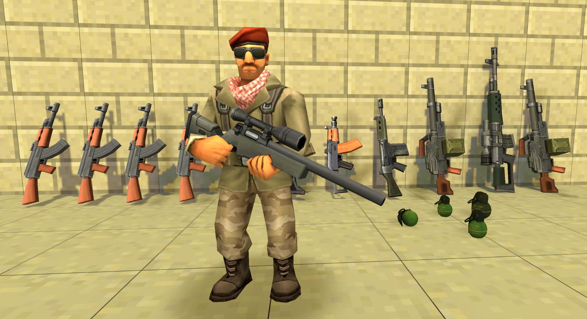 اسکرین شات 1 بازی StrikeBox: Sandbox&Shooter
