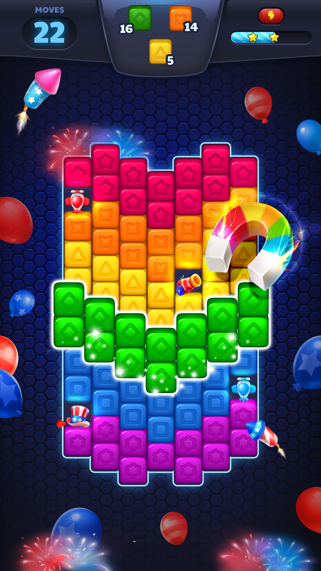 اسکرین شات 2 بازی Cubes Empire Champions