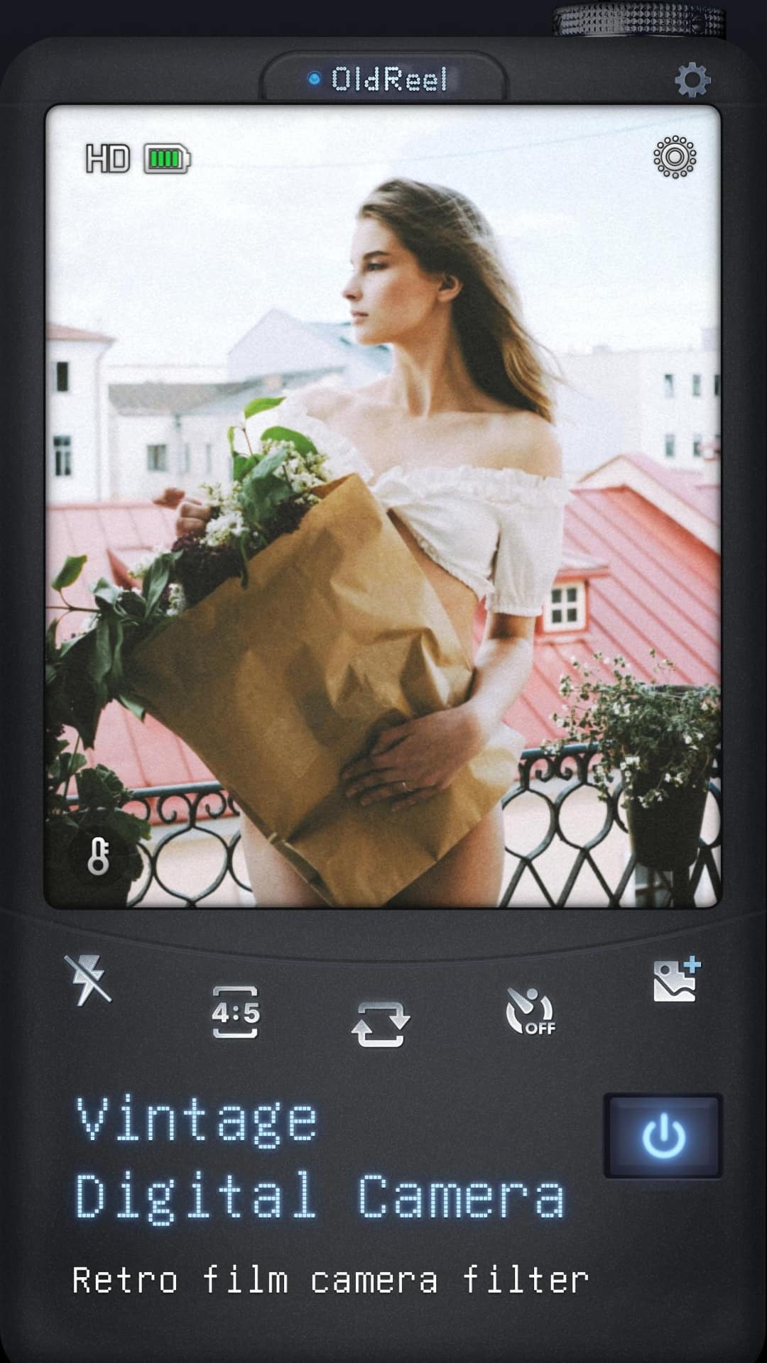 اسکرین شات 1 برنامه OldReel - Vintage Camcorder