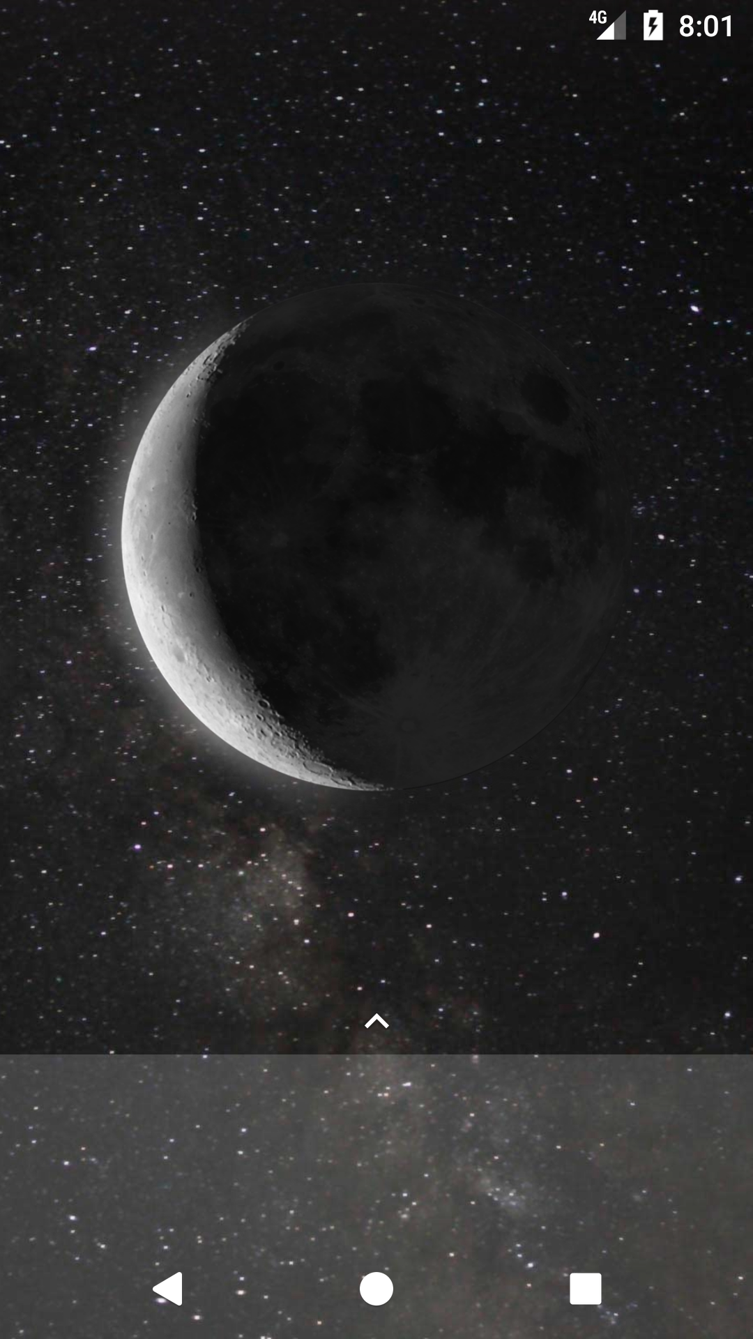 اسکرین شات 6 برنامه MOON - Current Moon Phase
