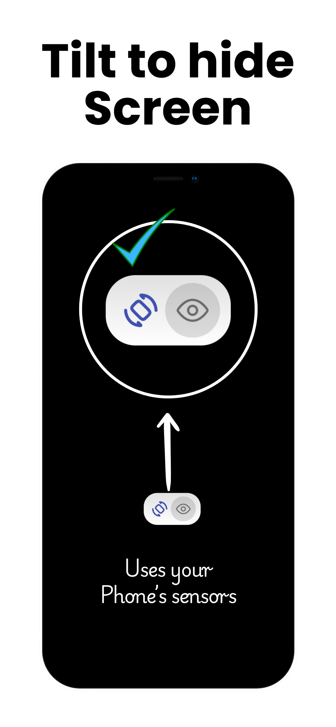 اسکرین شات 4 برنامه Tilt Guard: Hide your Screen