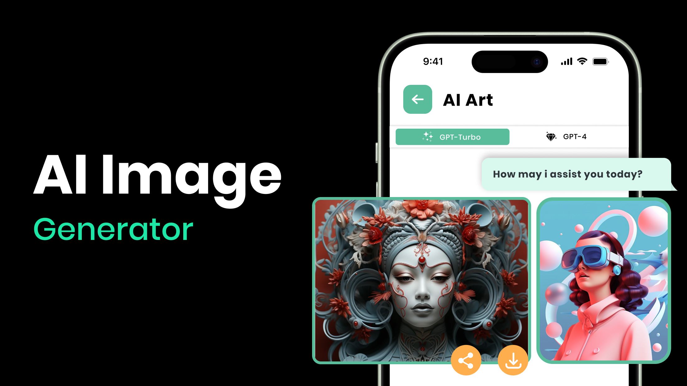اسکرین شات 3 برنامه Chatbot: AI Chatbot Assistant
