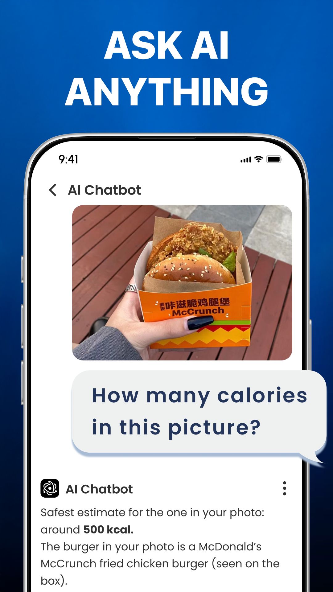 اسکرین شات 4 برنامه AI Chat: Ask AI Chat Anything